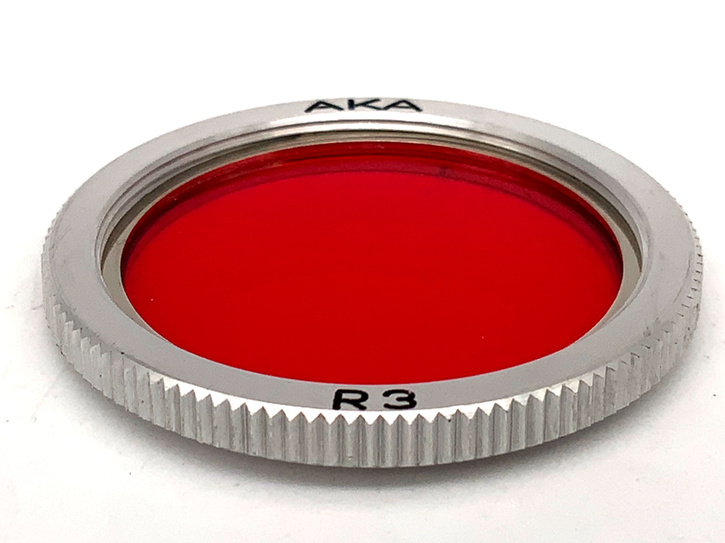 AKA Farbfilter R3 rot/red Filter 32mm Kreisförmig Filtergewinde