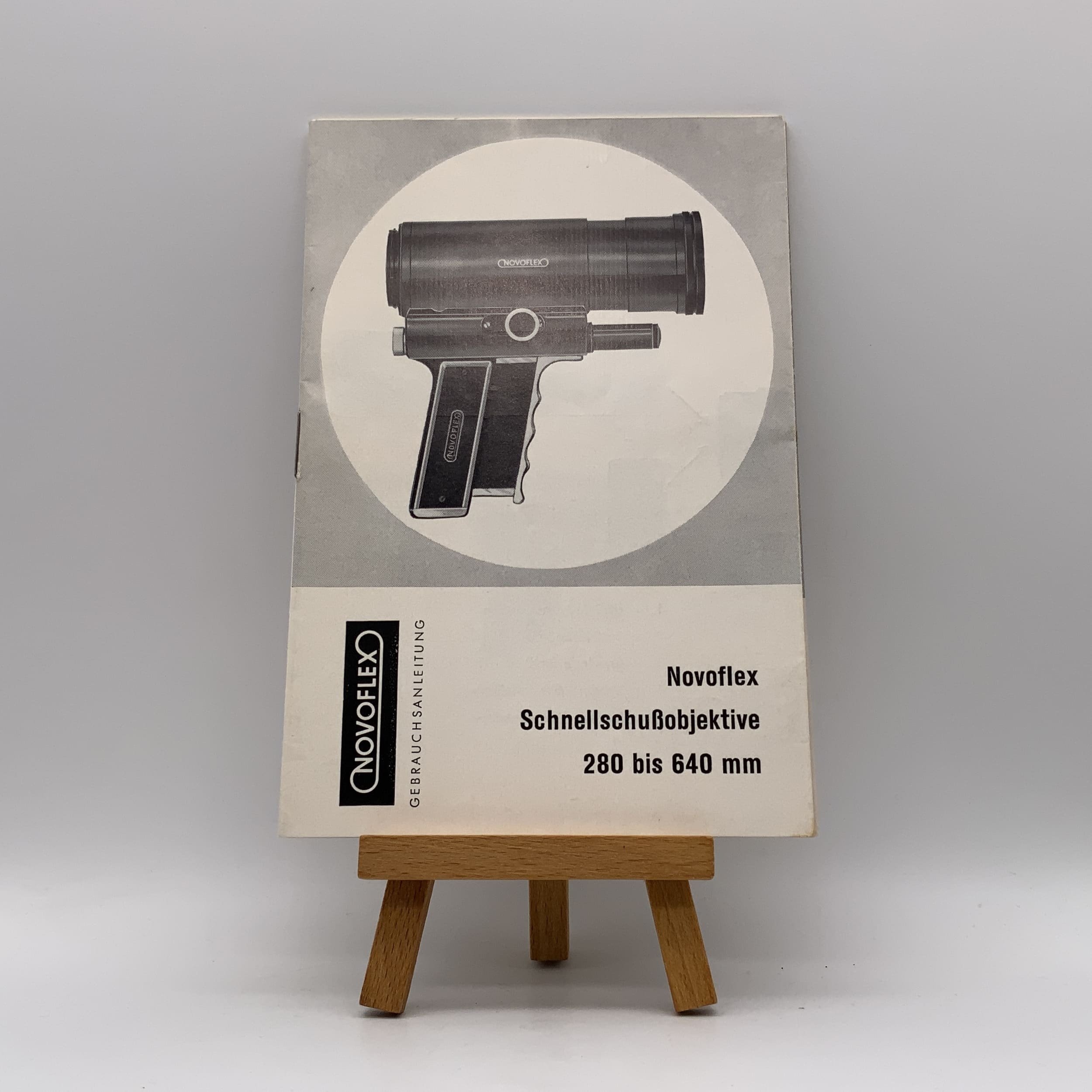Novoflex Schnellschußobjektive 280 bis 640 mm Bedienungsanleitung Deutsch