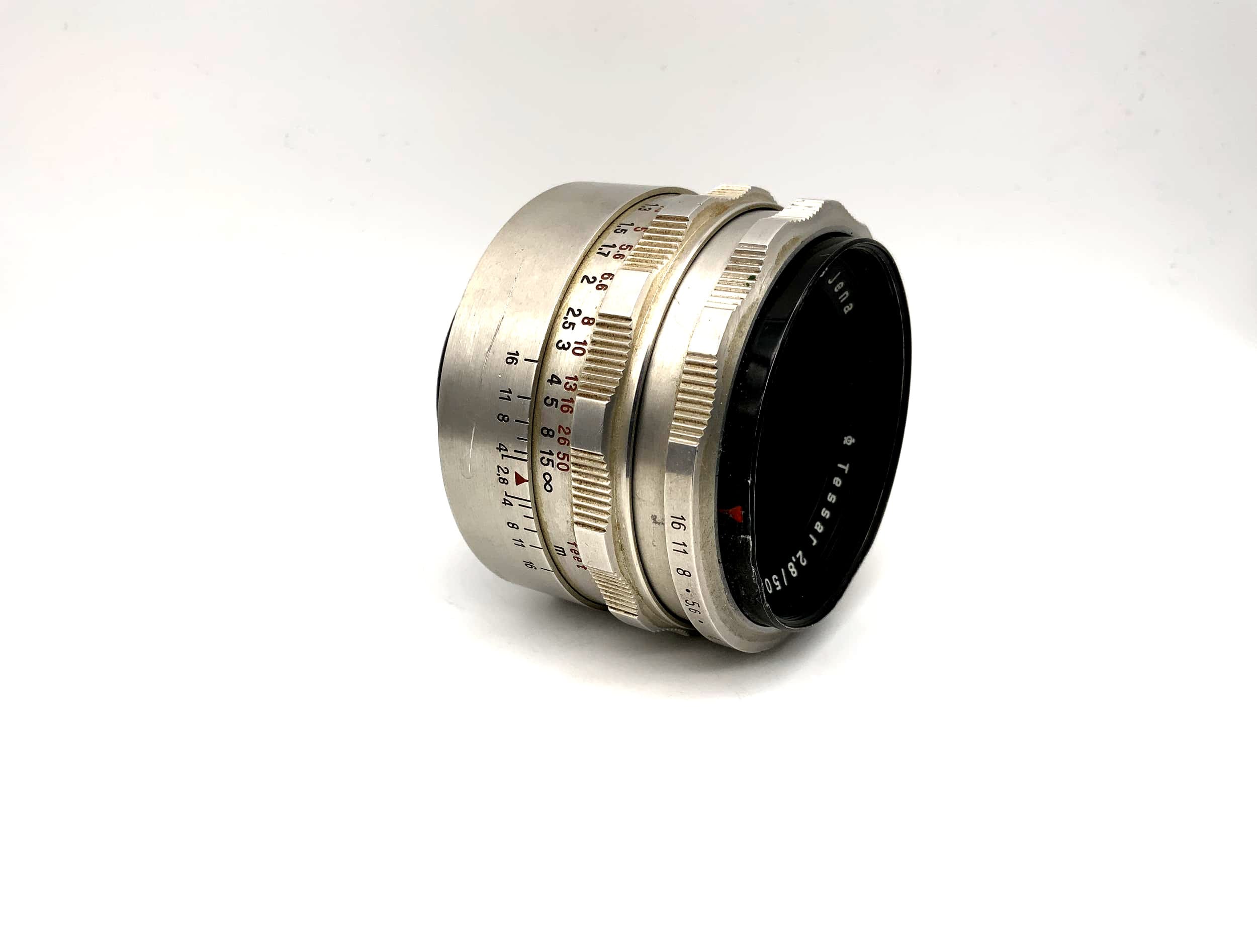 Carl Zeiss 50mm 1:2.8 Objektiv Tessar Kamera Lens (M42)