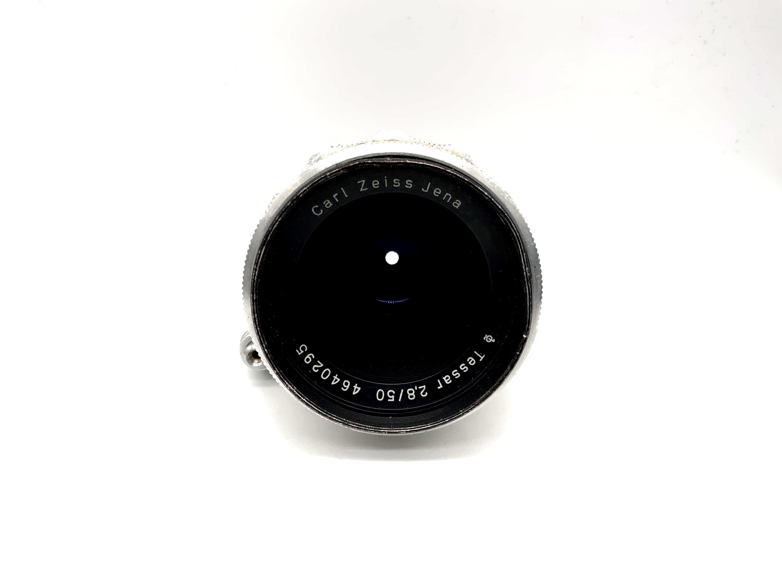 Carl Zeiss 50mm 1:2.8 Objektiv Tessar Kamera Lens (Exa)