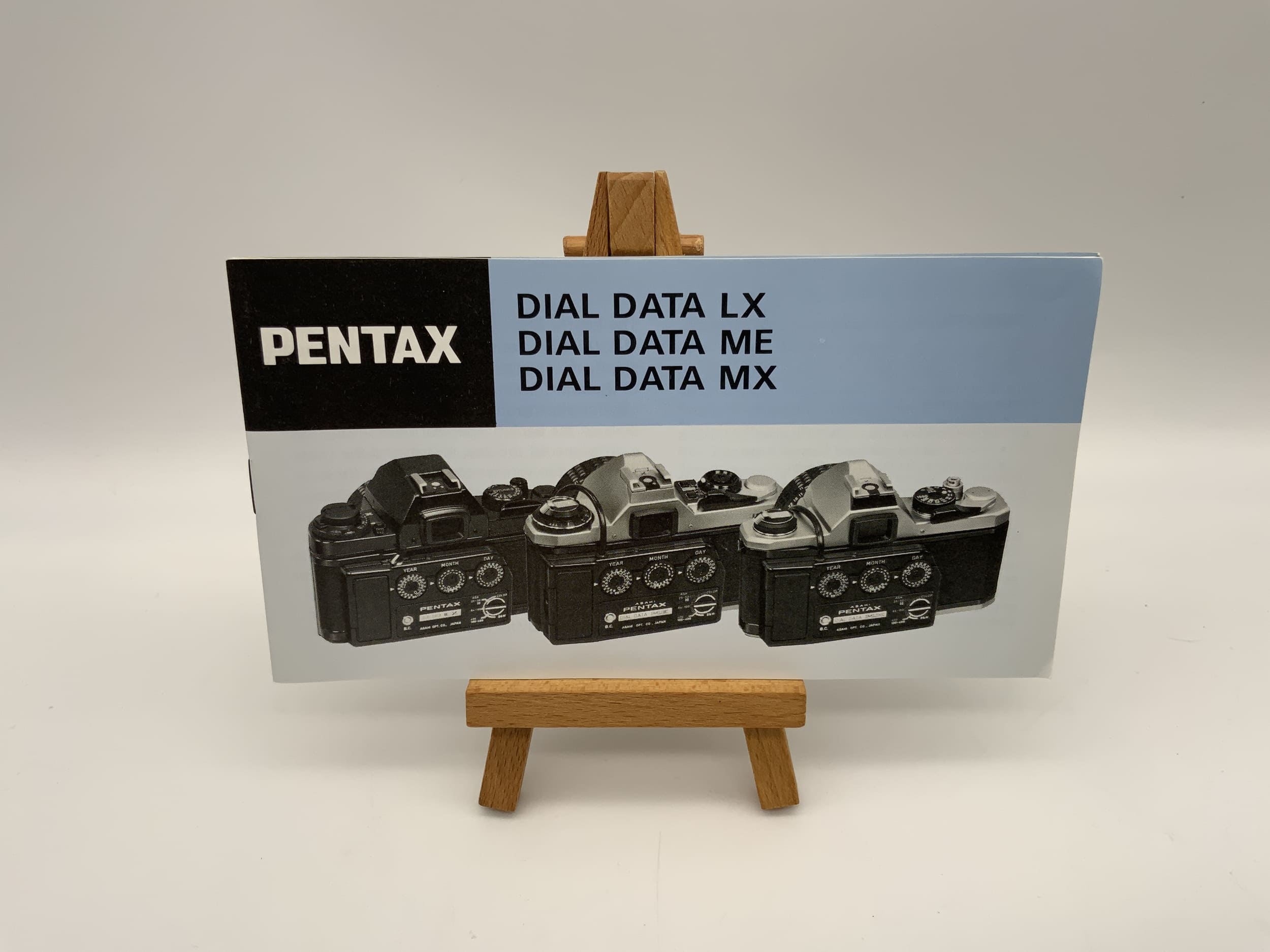 Pentax Dial Data LX / ME / MX Bedienungsanleitung Englisch Gebrauchsanweisung