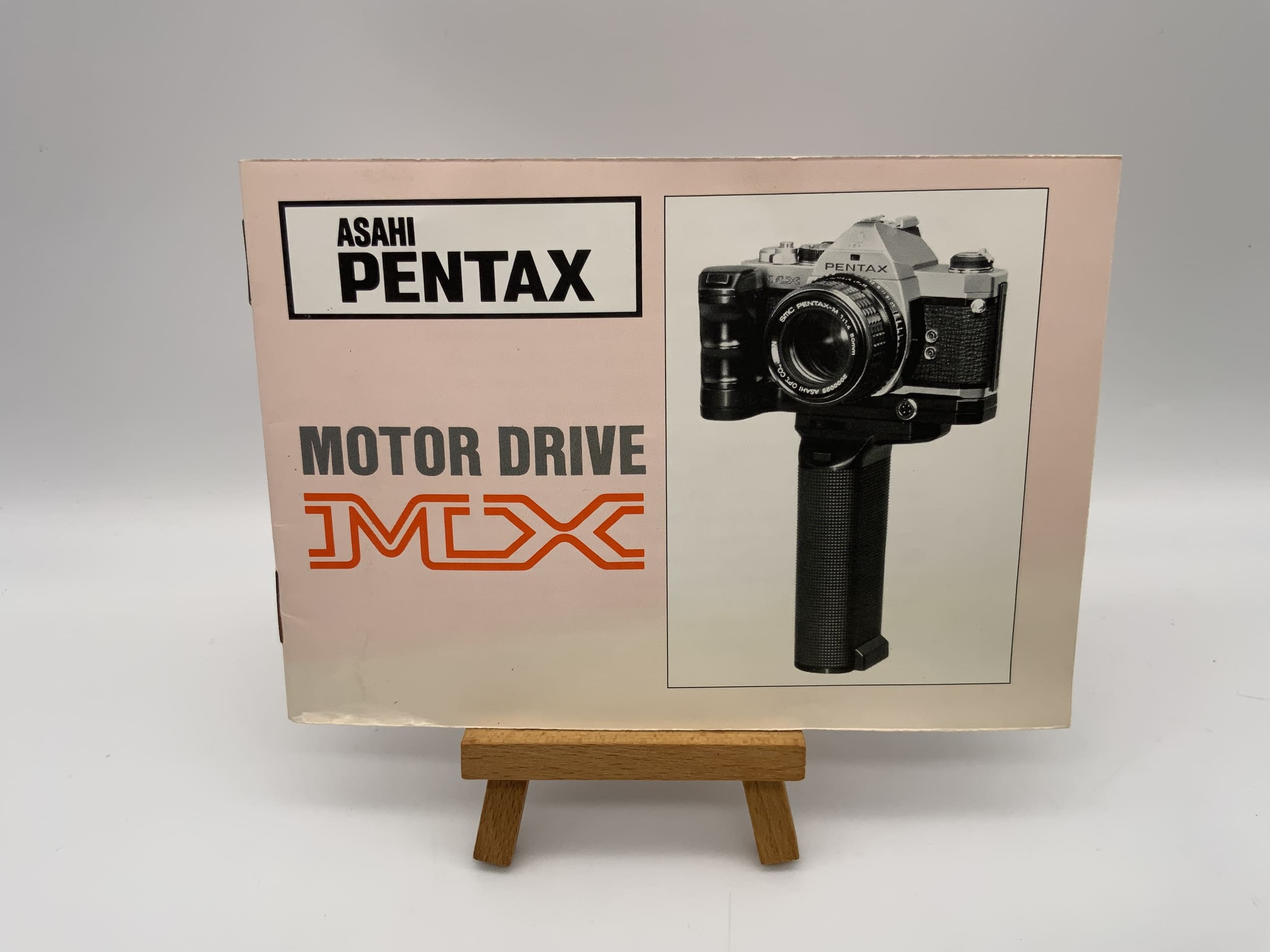 Asahi Pentax Motor Drive MX Bedienungsanleitung Englisch Gebrauchsanweisung