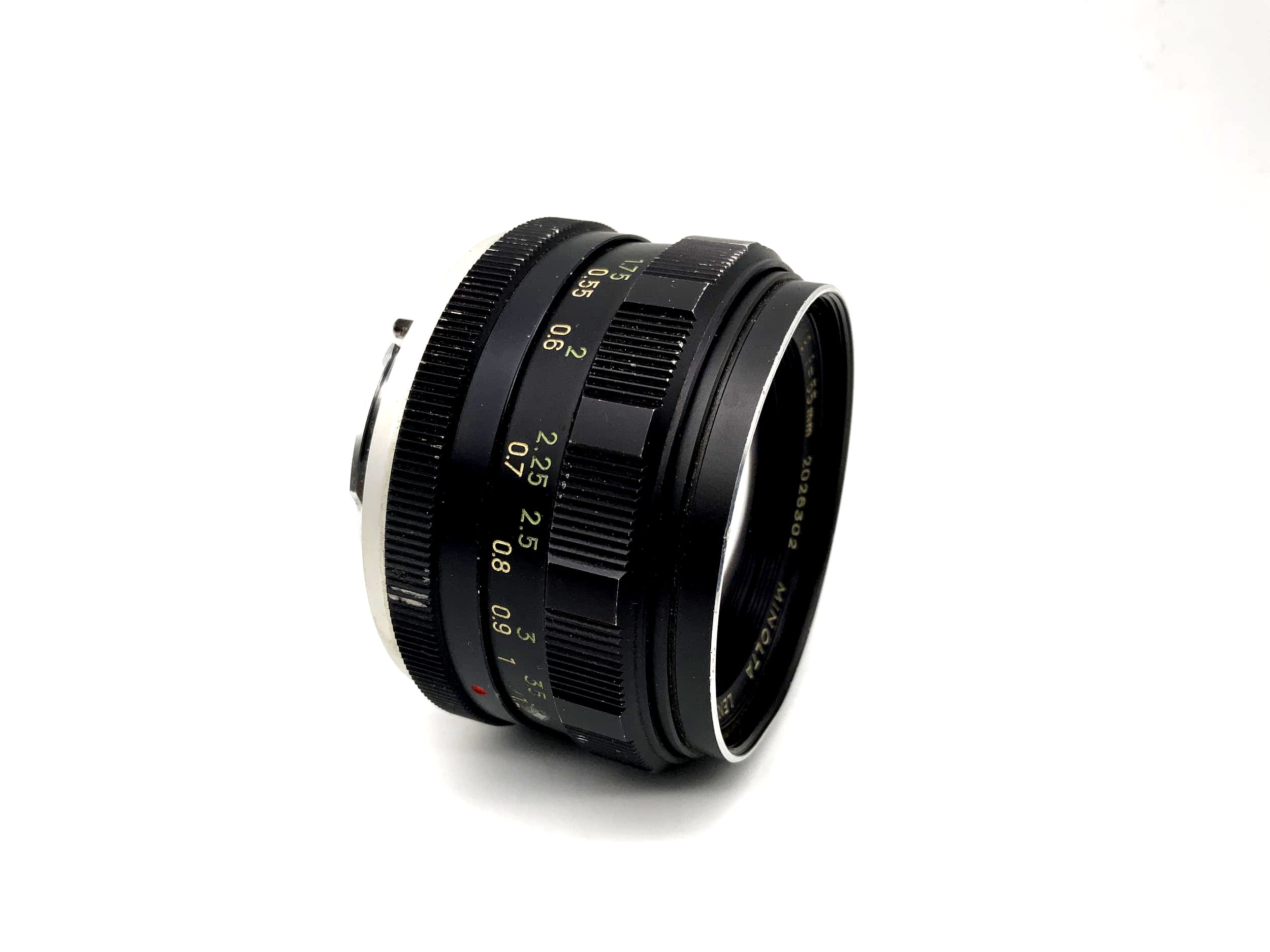 Minolta 55mm 1:1.8 Objektiv Auto Rokkor-PF Kamera Lens (Minolta MD)