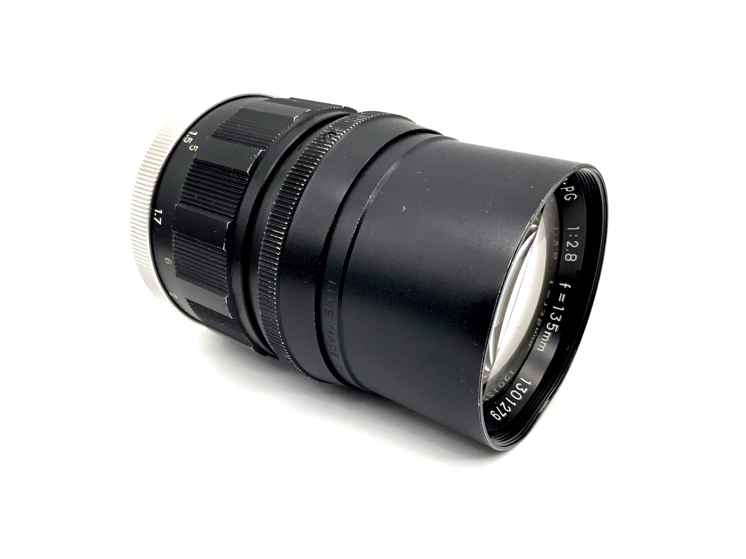 Minolta 135mm 1:2.8 Objektiv Auto Tele Rokkor-PG Kamera Lens (Minolta MD)