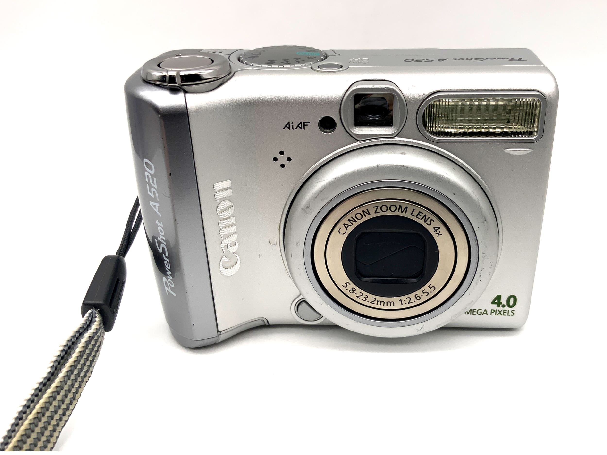 Canon PowerShot A520 Digitale Kompaktkamera mit 5.8-32.2mm 1:2.6-5.5 4MP