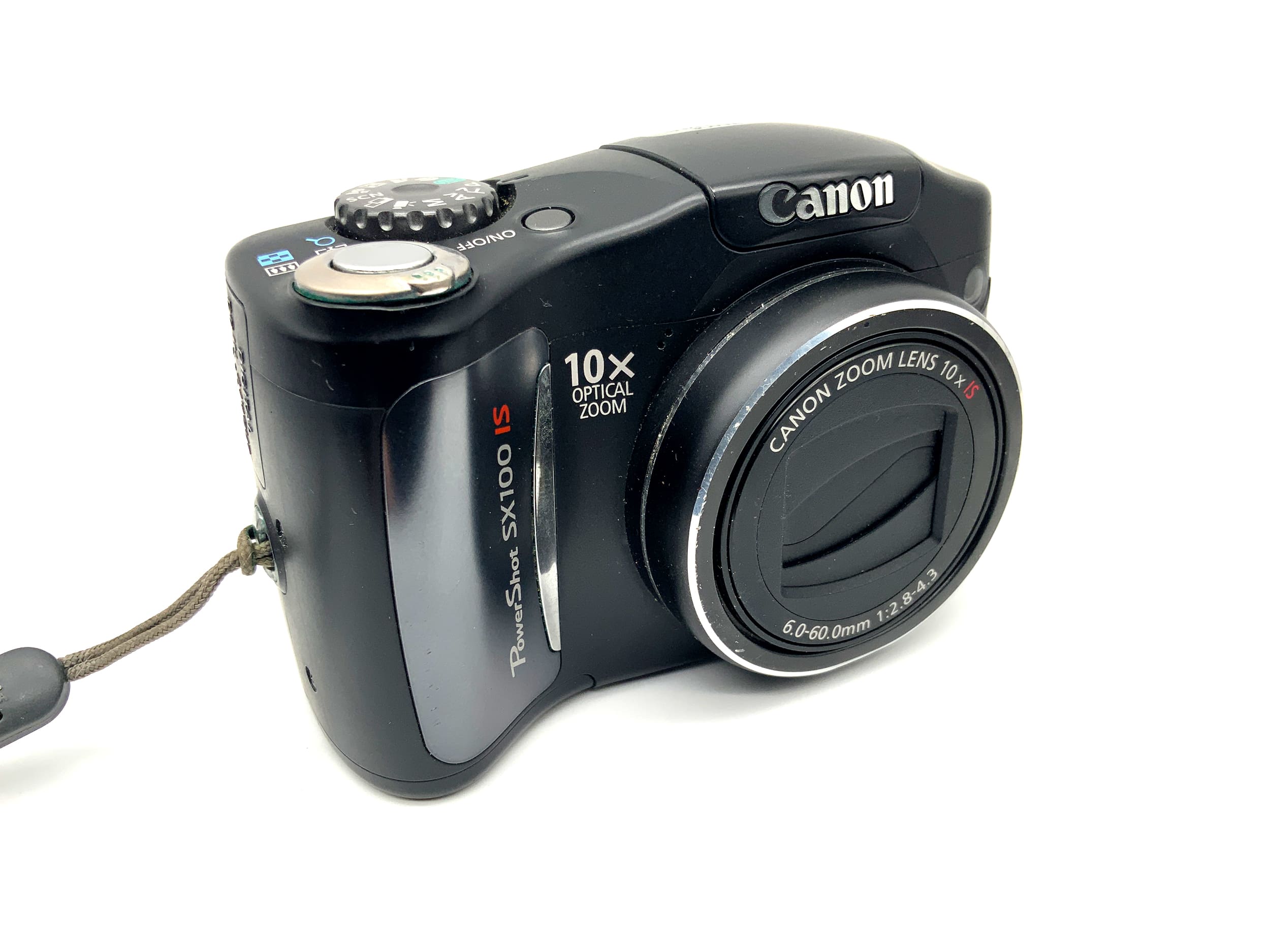 Canon PowerShot SX100 IS Digitale Kompaktkamera mit 6-60mm 1:2,8-4,3 8MP