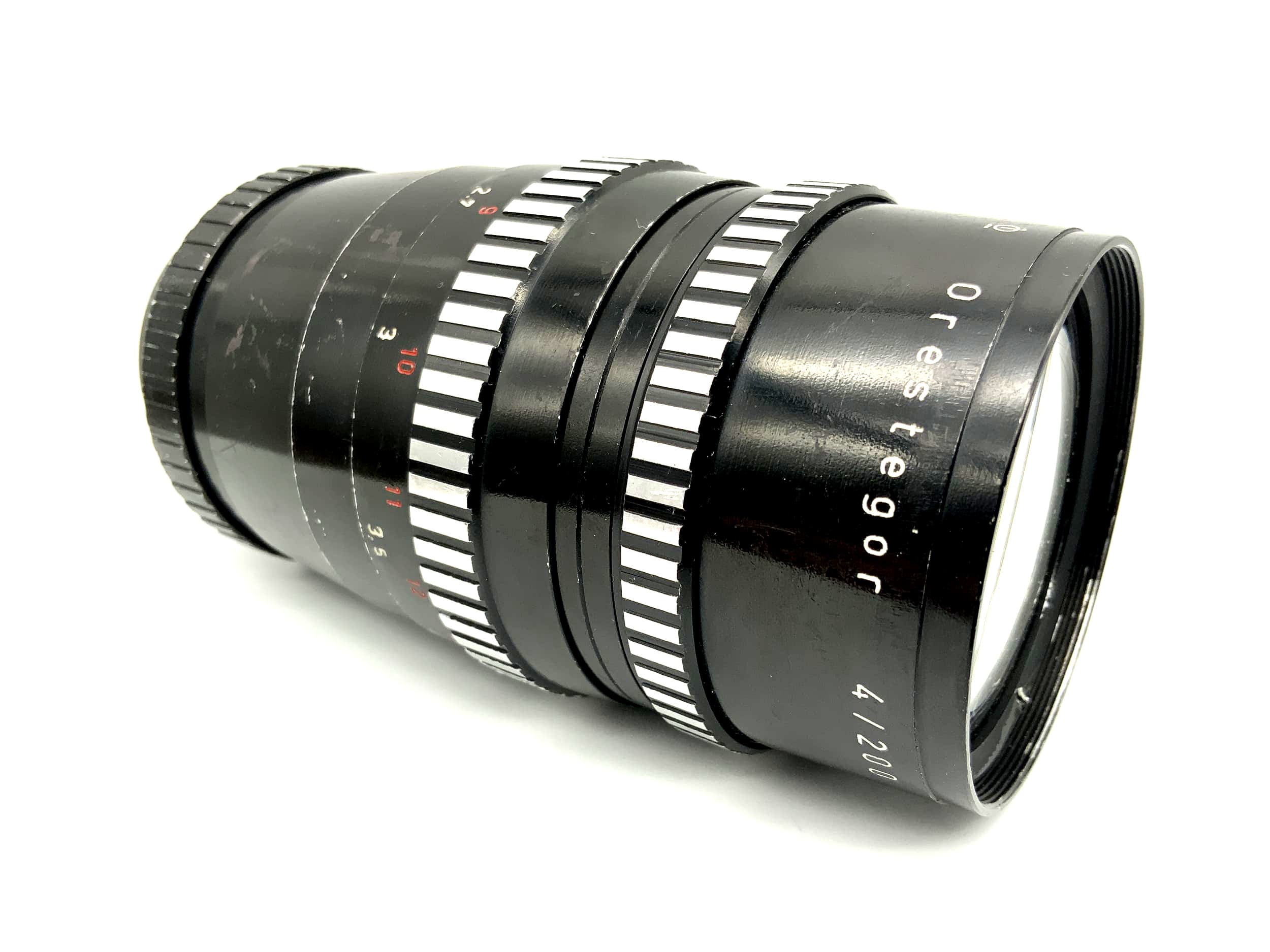 Meyer Optik Görlitz 200mm 1:4 Objektiv Orestegor Kamera Lens (Exa)