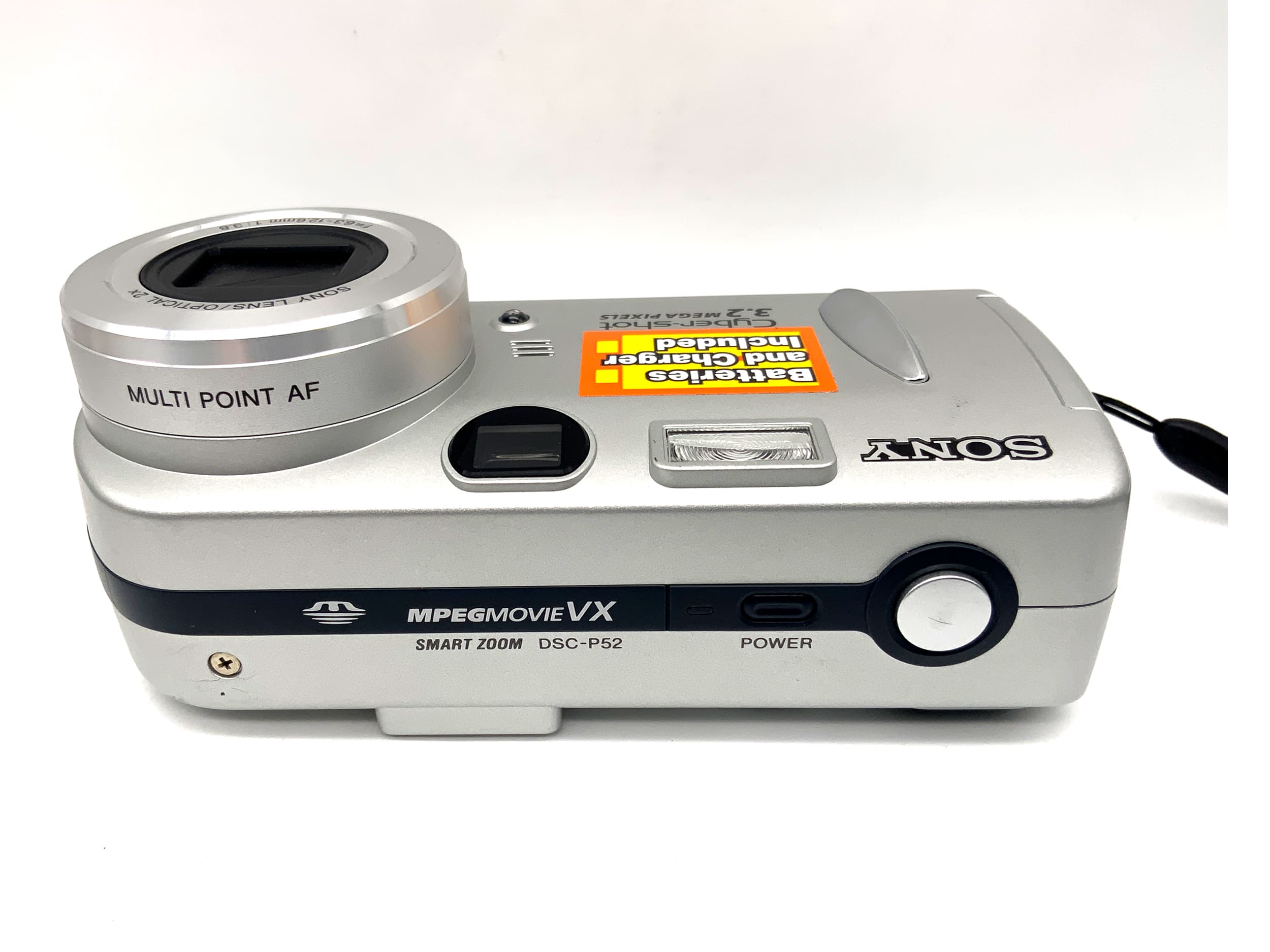 Sony Cyber-Shot DSC-P52 Digitale Kompaktkamera mit 6.3-12.6 1:3,8 3.2MP