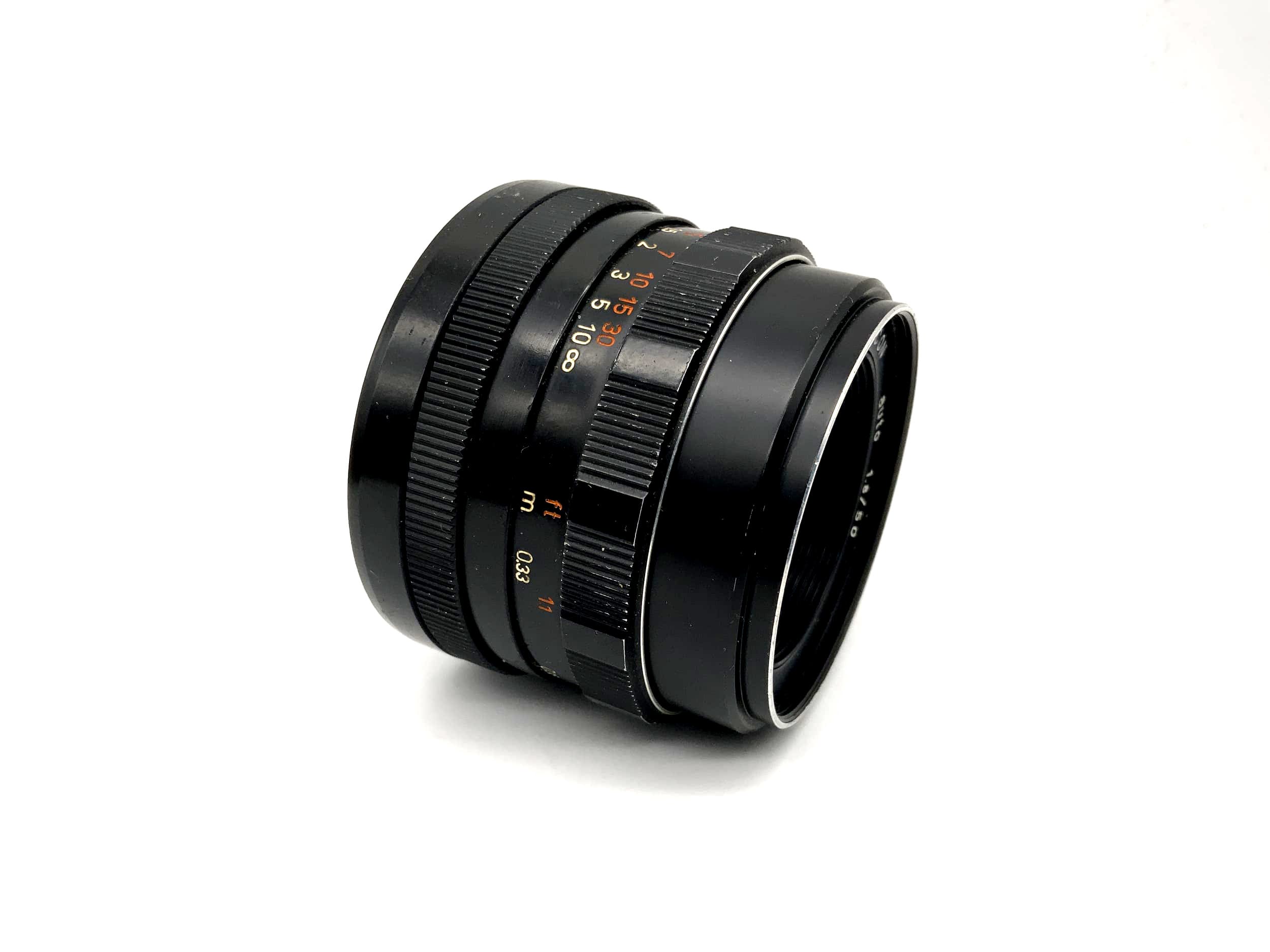 Pentacon 50mm 1:1.8 Objektiv aka Meyer Optik Görlitz Oreston Lens (M42) Blende!