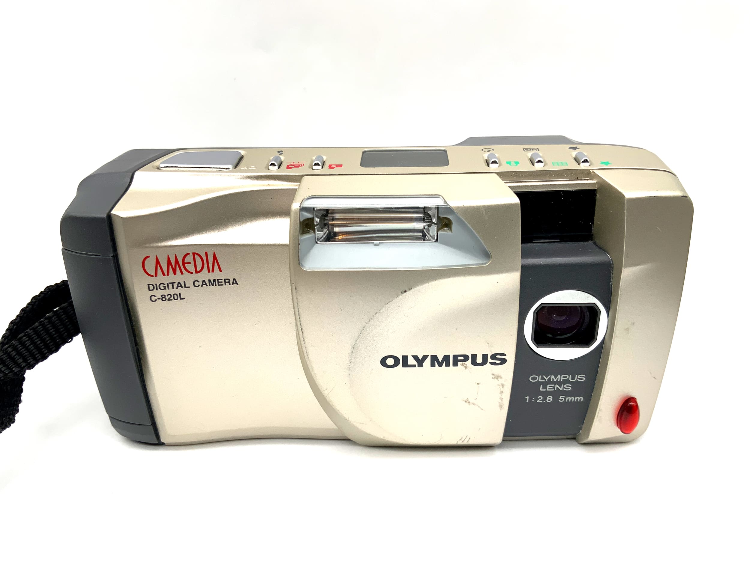 Olympus Camedia C-820L Digitale Kompaktkamera mit 5mm 1:2,8