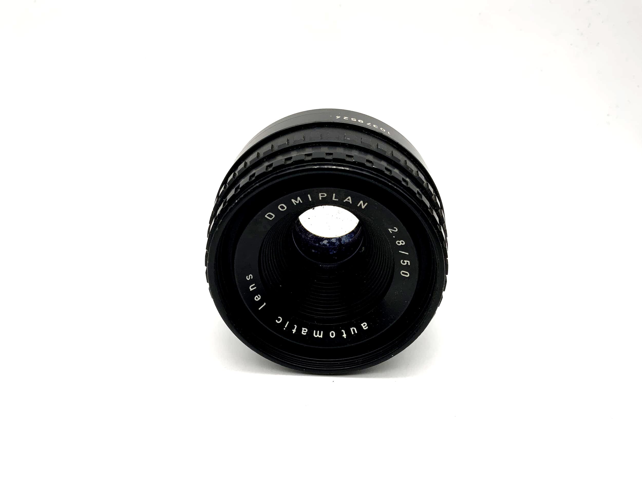 Meyer Optik Görlitz 50mm 1:2.8 Objektiv Domiplan automatic lens (M42) Blende!