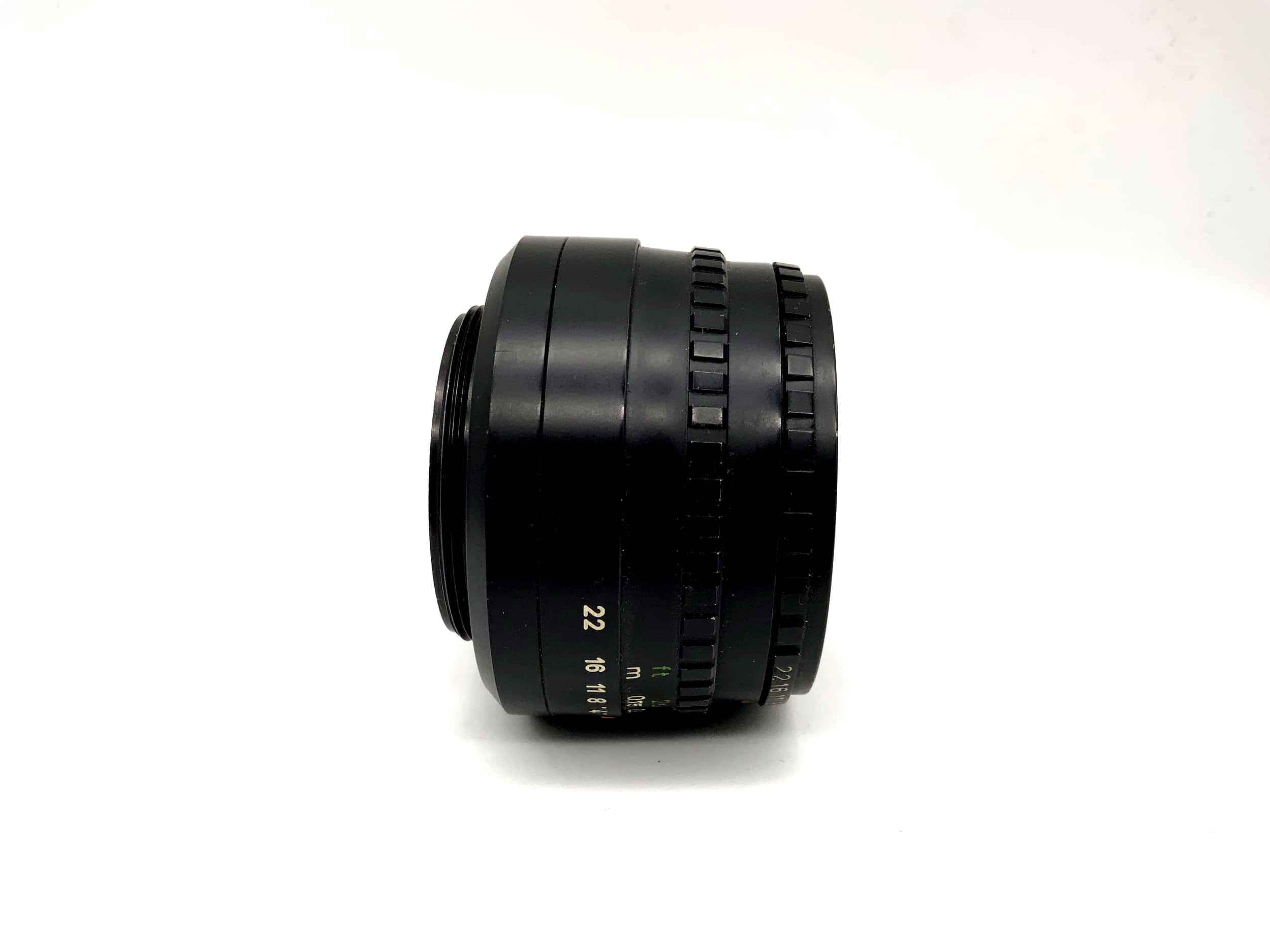 Meyer Optik Görlitz 50mm 1:2.8 Objektiv Domiplan automatic lens (M42) Blende!