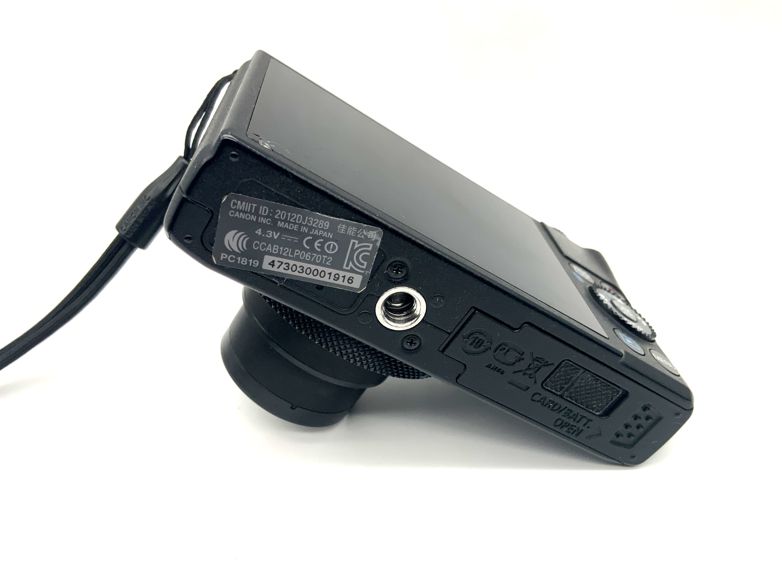 Canon PowerShot S110 Digitale Kompaktkamera mit 5.2-26mm IS !Objektivfehler!