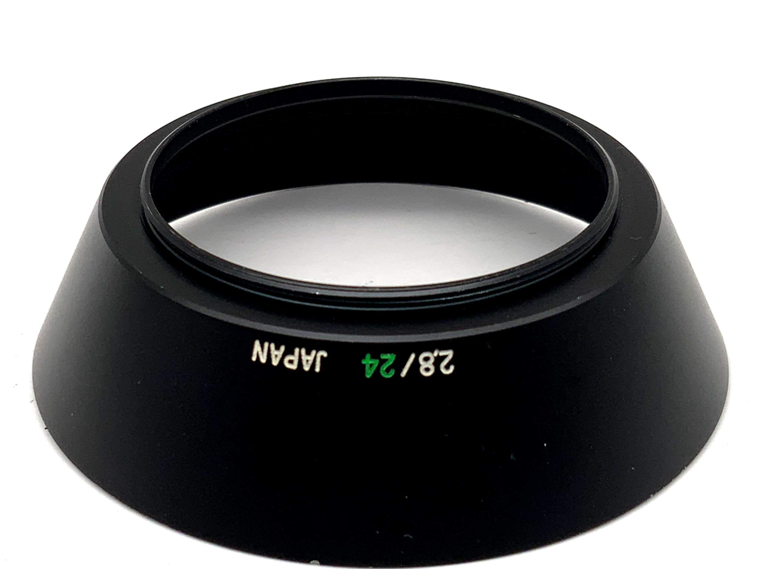 Olympus 2,8/24 Gegenlichtblende Metall lenshood Sonnenblende