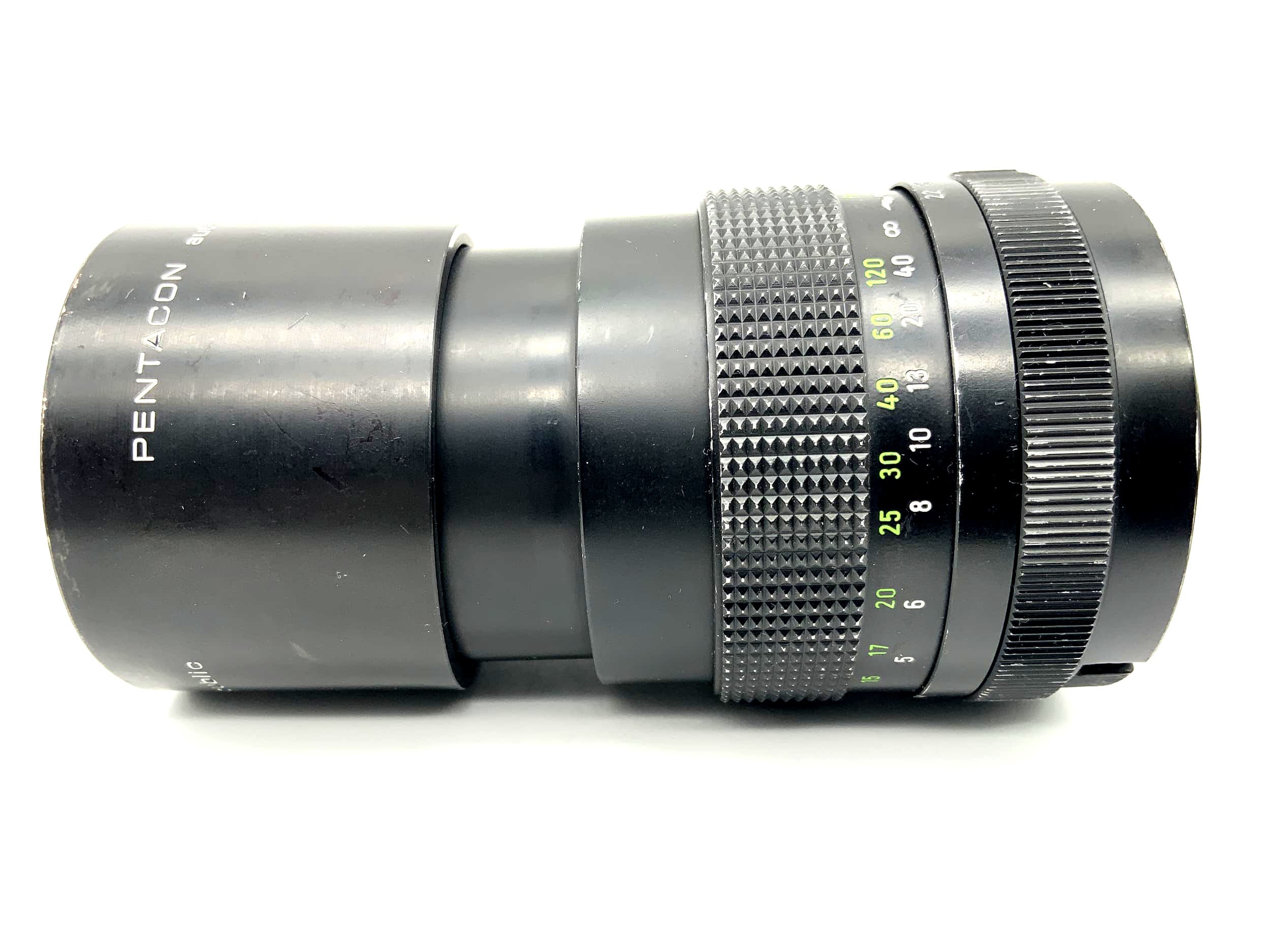 Pentacon 135mm 1:2.8 Objektiv auto MC Kamera Lens (M42) Blende!