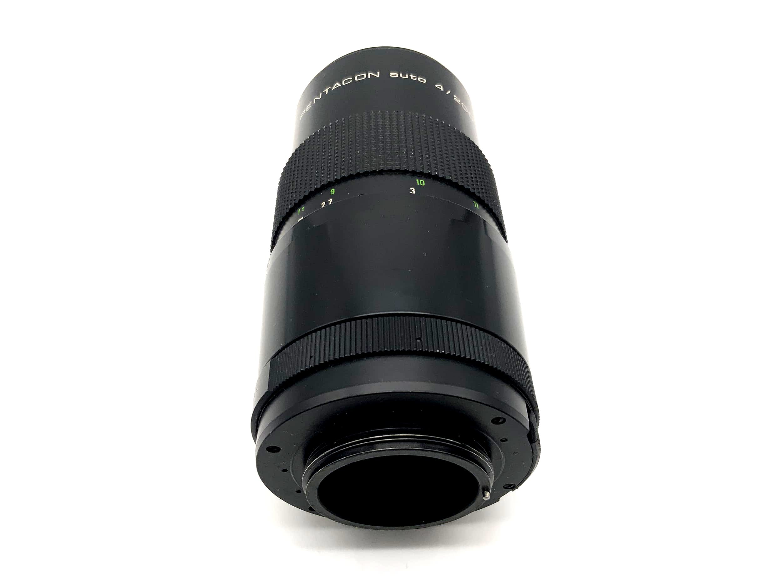 Pentacon 200mm 1:4 Objektiv auto MC Kamera Lens (M42) Blende!