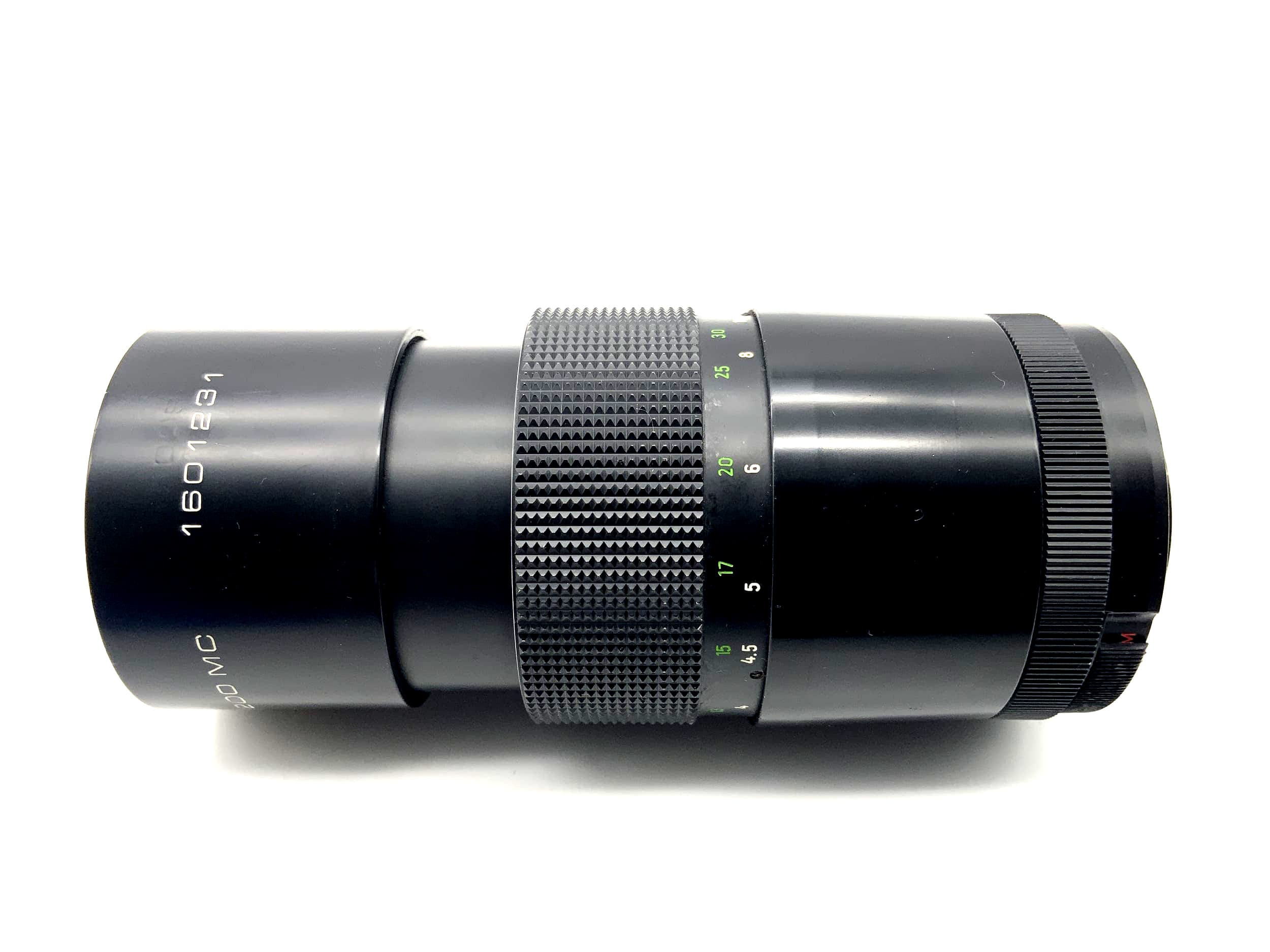 Pentacon 200mm 1:4 Objektiv auto MC Kamera Lens (M42) Blende!