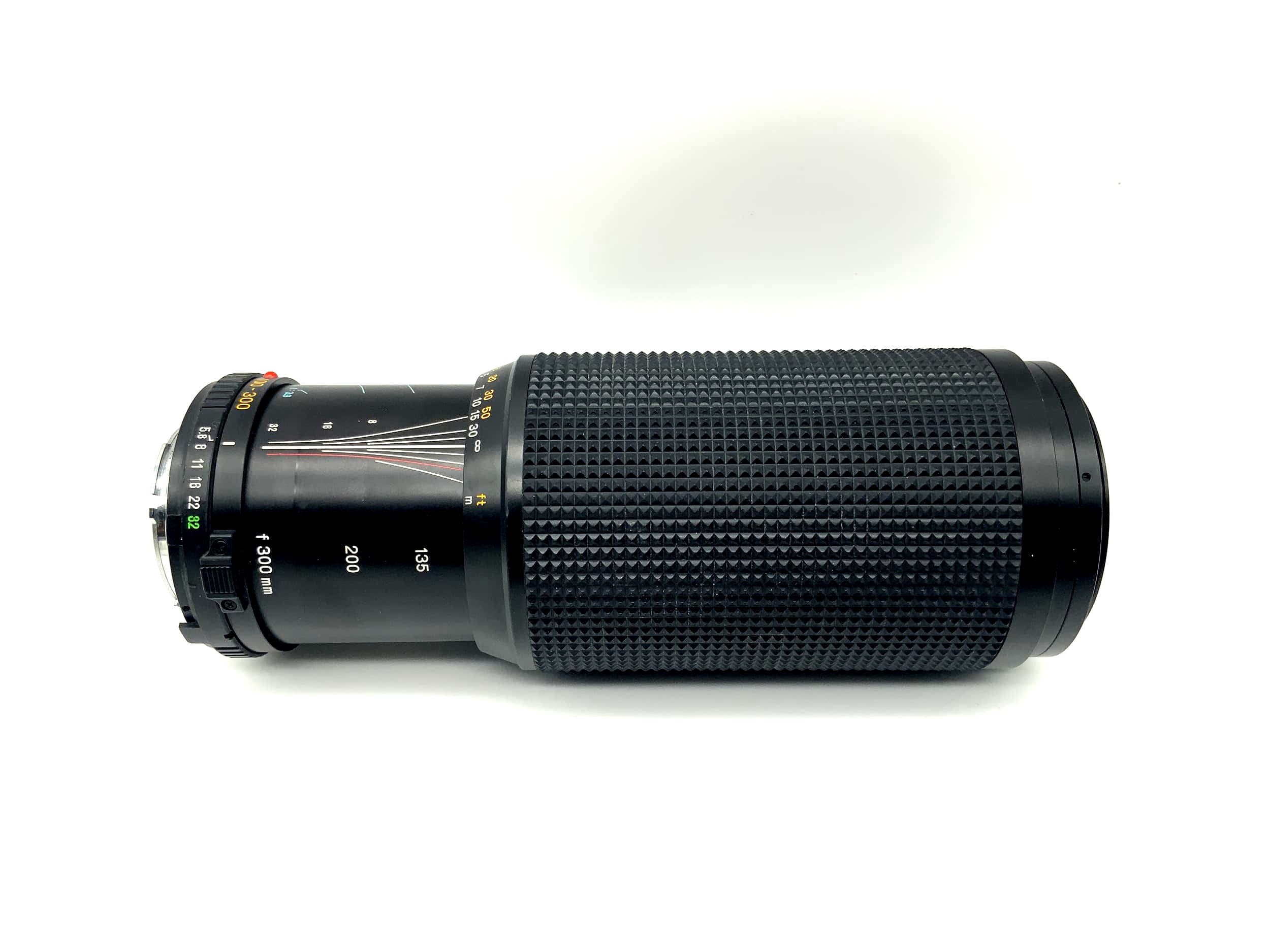 Minolta 100-300mm 1:5.6 Objektiv MD Zoom Macro Kamera Camera Lens (Minolta MD)