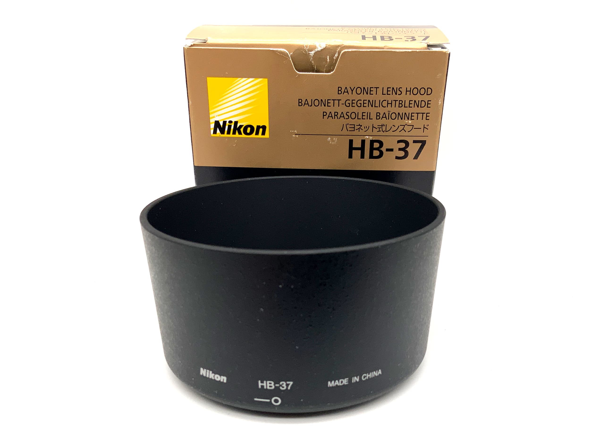 Nikon HB-37 Gegenlichtblende Bajonett in OVP lenshood Sonnenblende