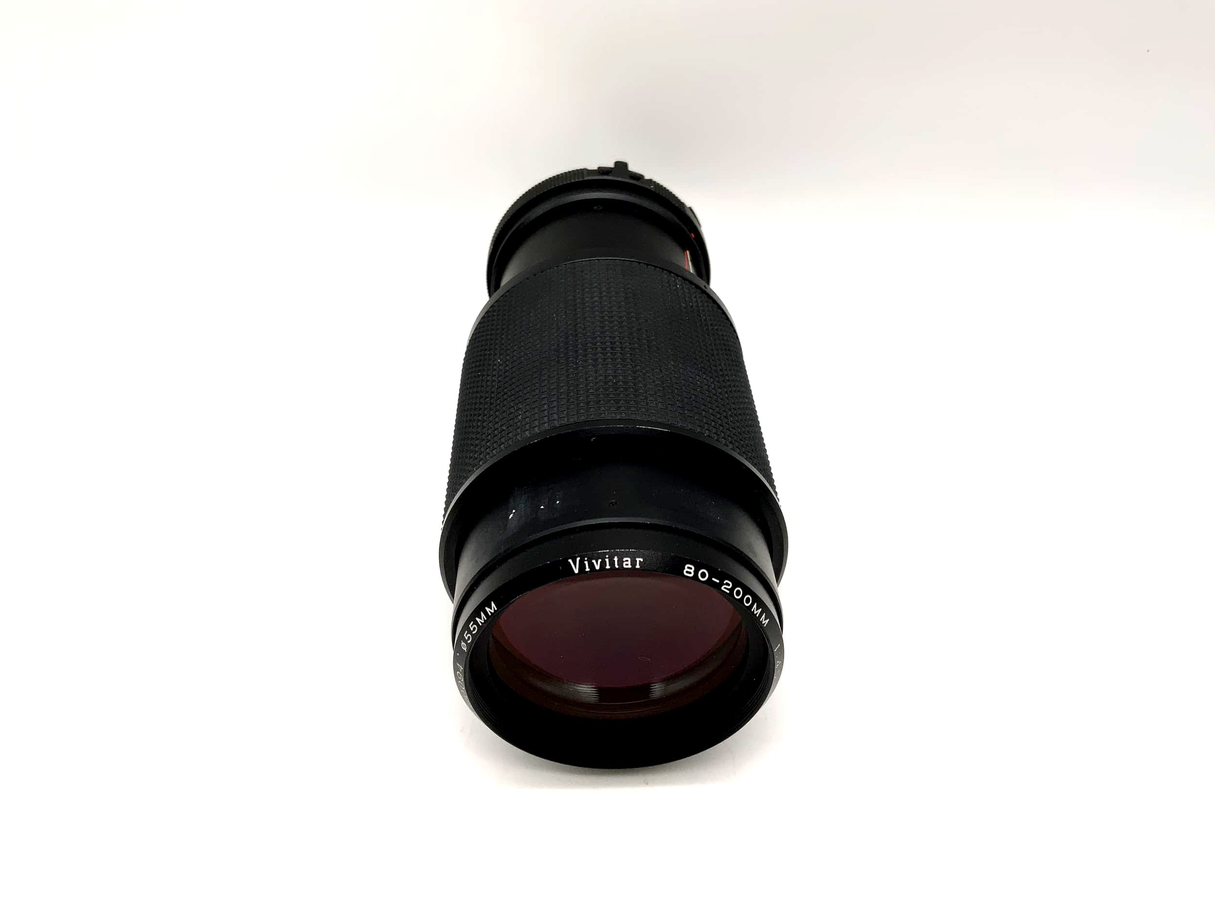 Vivitar 80-200mm 1:4.5 Objektiv Auto Zoom Kamera Camera Lens (Minolta MD)