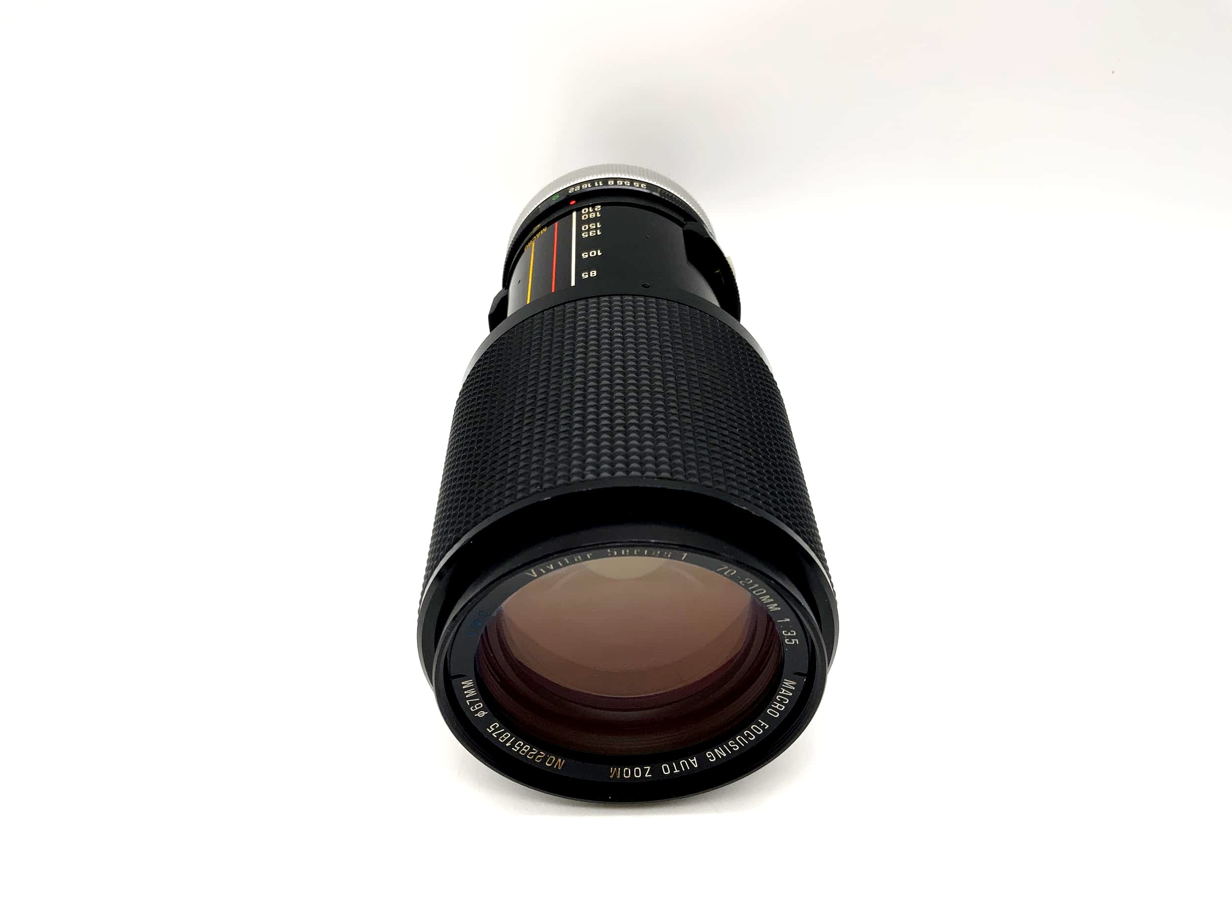 Vivitar 70-210mm 1:3.5 Objektiv Series 1 Macro Focusing Auto VMC (Canon FD)
