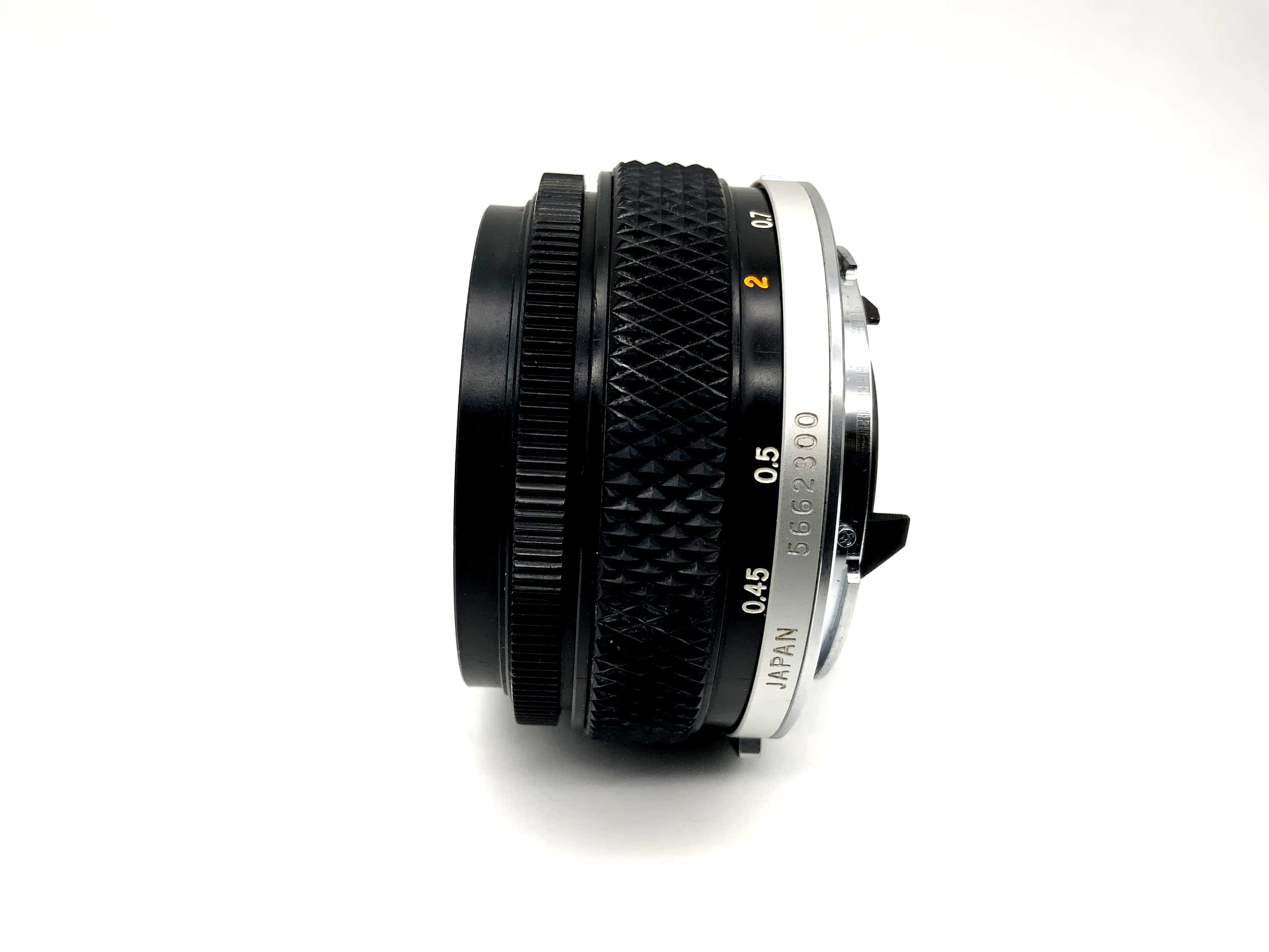 Olympus 50mm 1:1.8 Objektiv OM-System Zuiko Auto-S Kamera Lens (Olympus OM)