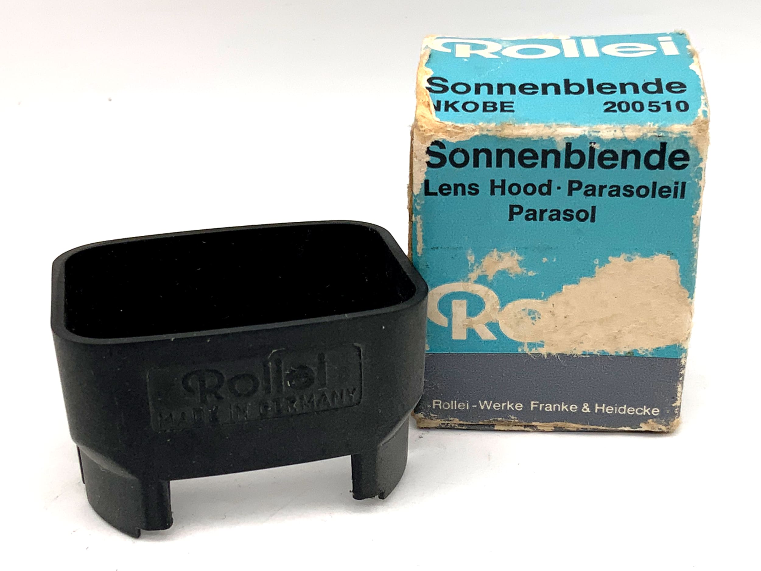 Rollei 35 NKOBE 200510 Gegenlichtblende Sonnar/Triotar/Tessar OVP Sonnenblende