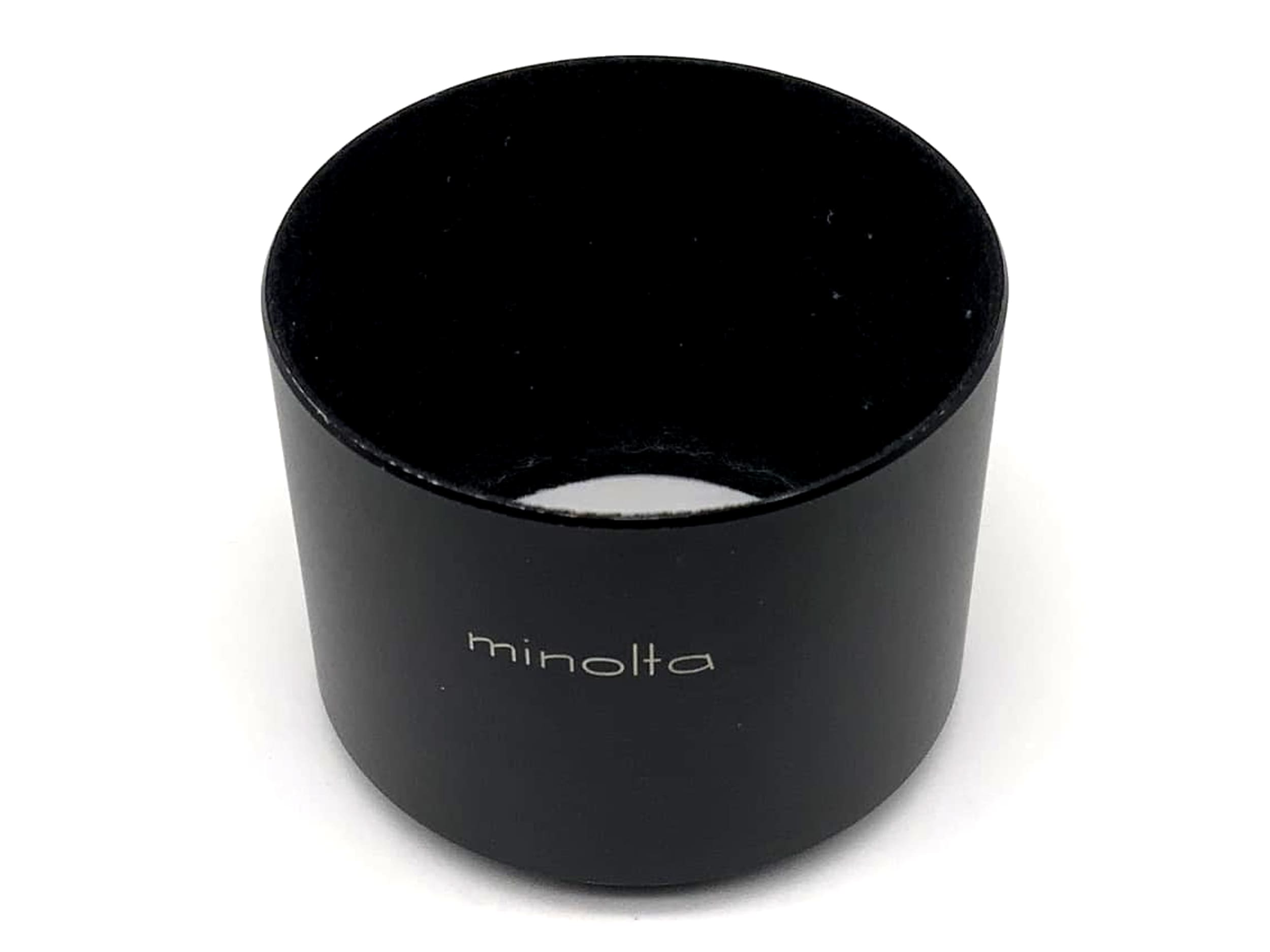 Minolta MD 100-200mm F5.6 Gegenlichtblende Metall metal lenshood Sonnenblende