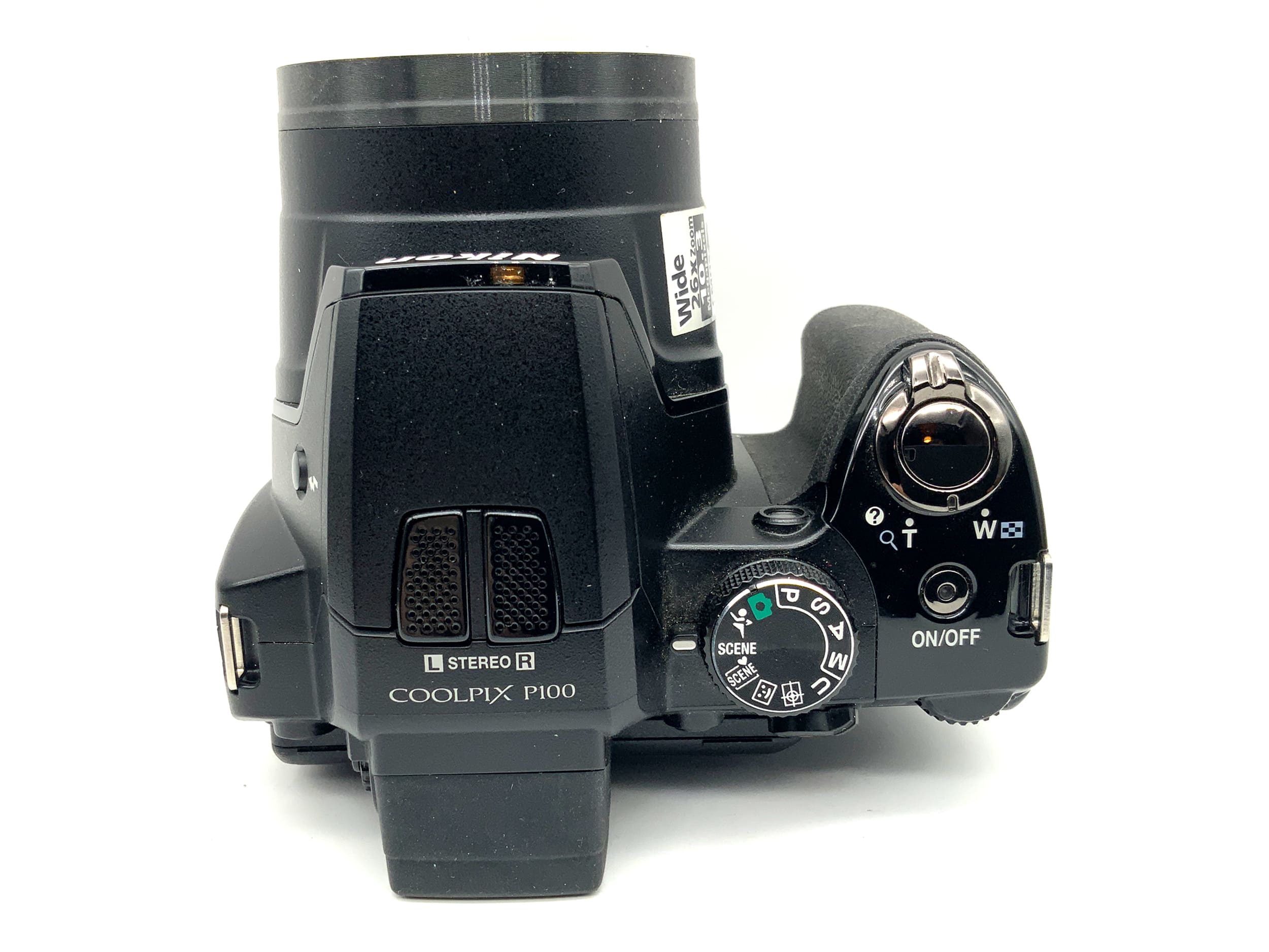 Nikon Coolpix P100 Bridgekamera mit Nikkor 4.6-120mm 1:2.8-5 Digitalkamera