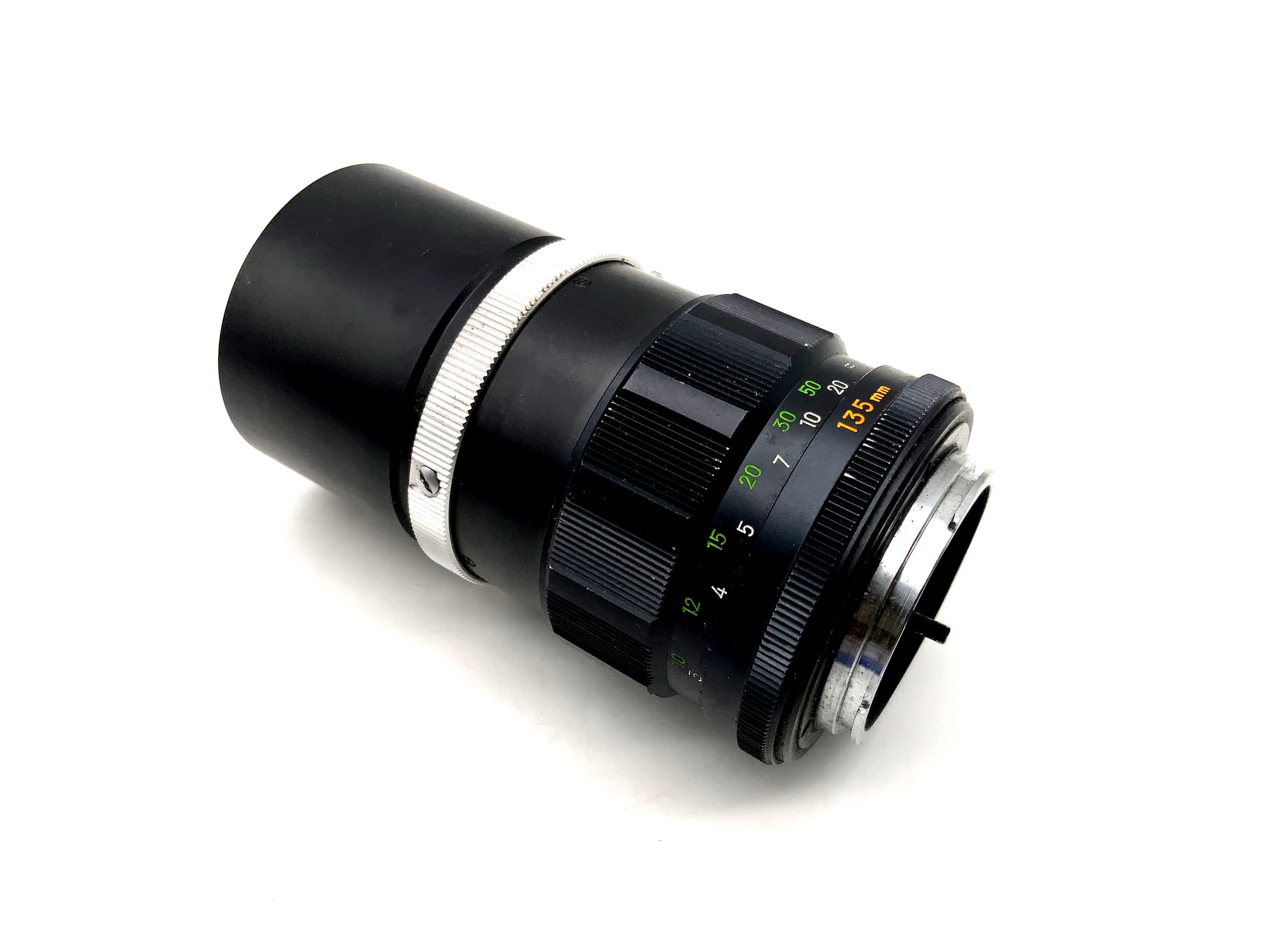 Minolta 135mm 1:2.8 Objektiv MC Tele Rokkor-PF Kamera Lens (Minolta MD) Pilz!