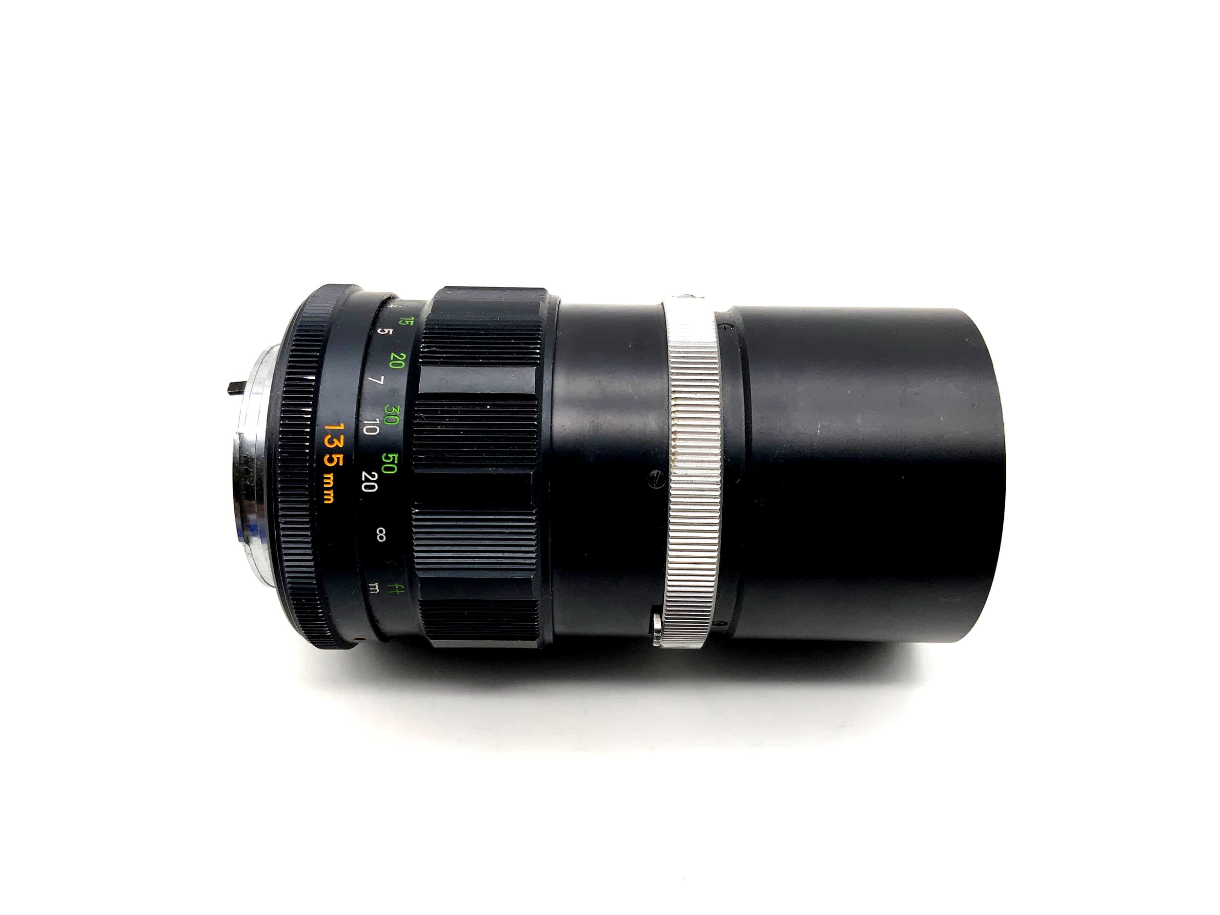 Minolta 135mm 1:2.8 Objektiv MC Tele Rokkor-PF Kamera Lens (Minolta MD) Pilz!