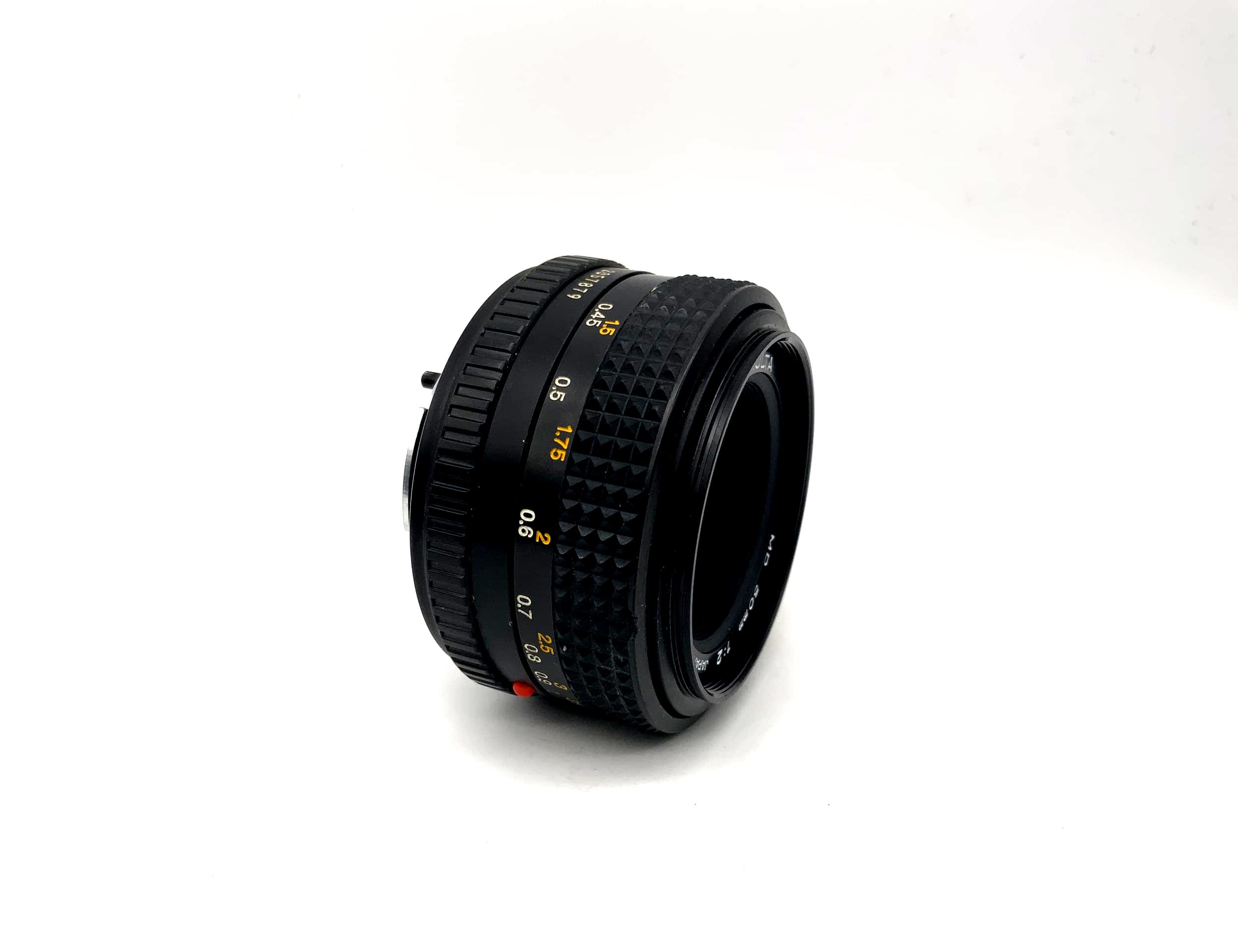 Minolta 50mm 1:2 Objektiv Kamera Lens (Minolta MD) Pilz!