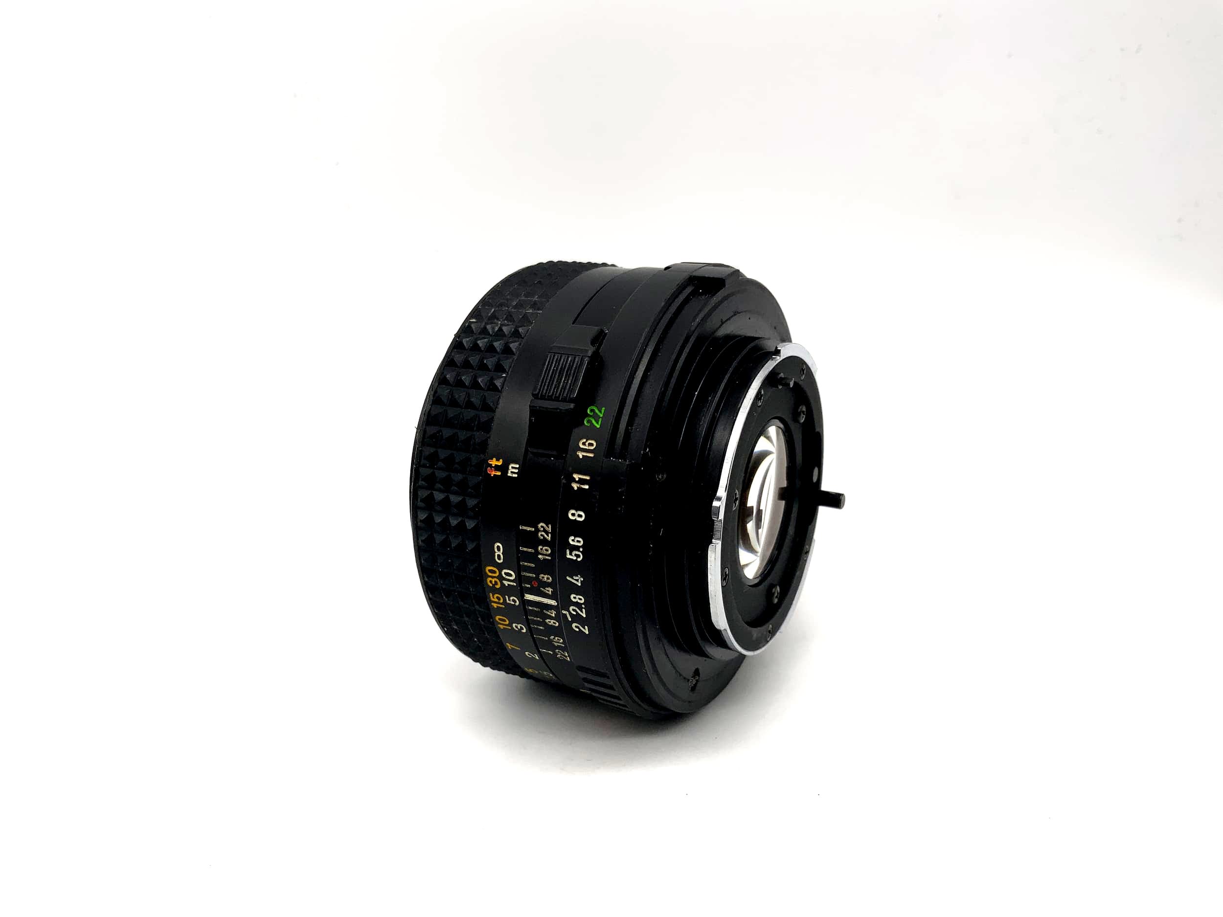 Minolta 50mm 1:2 Objektiv Kamera Lens (Minolta MD) Pilz!