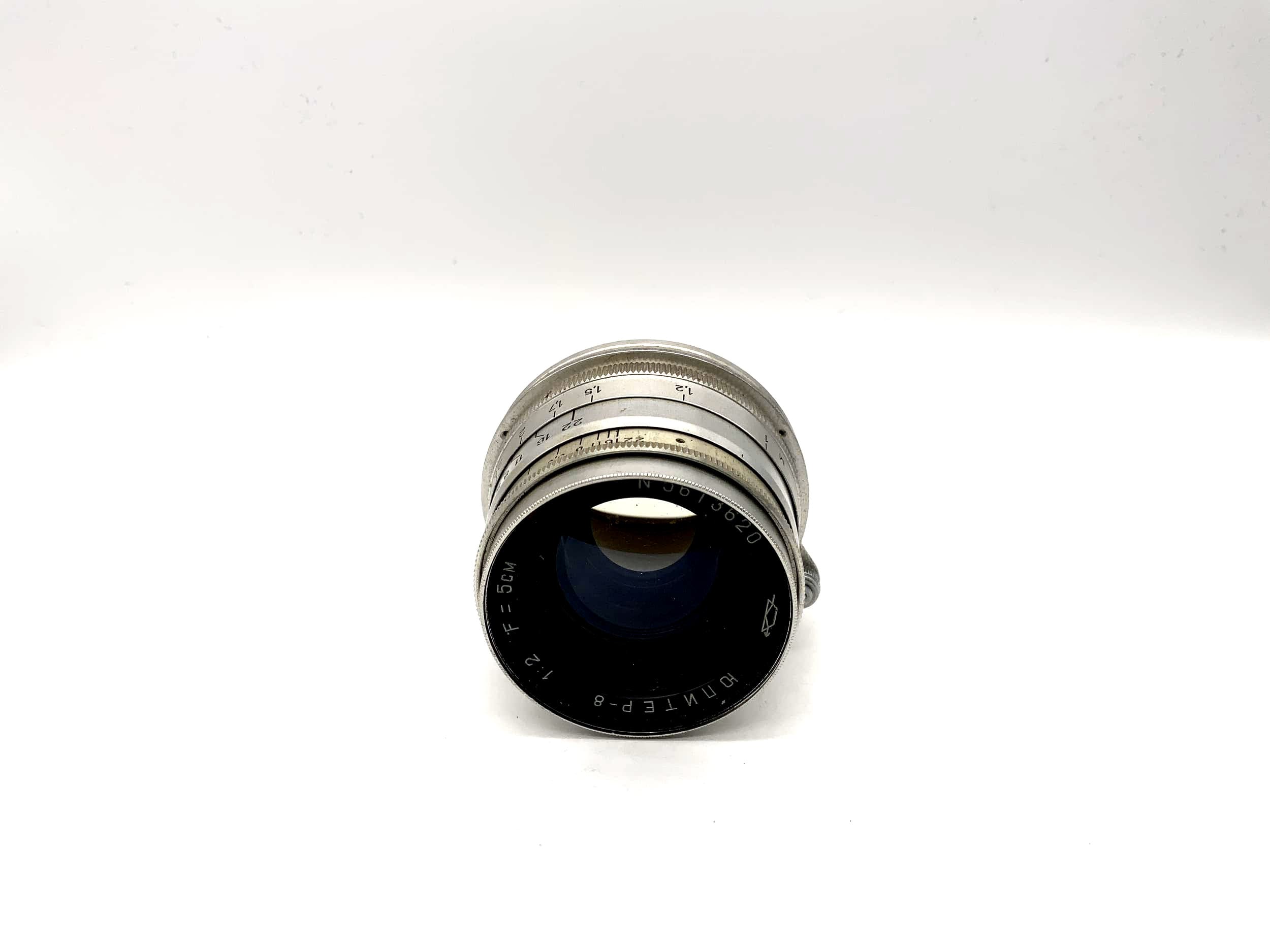 KMZ 50mm 1:2 Objektiv L39 für Leica 5cm red P Jupiter 8 Kamera Lens (M39) Pilz!