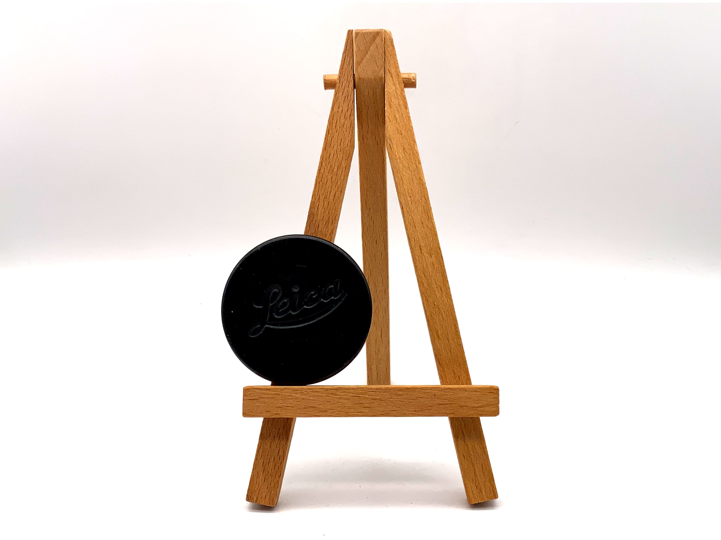 Leica Objektivfrontdeckel 36mm Slip On Black Paint Brass Messing Objektivdeckel