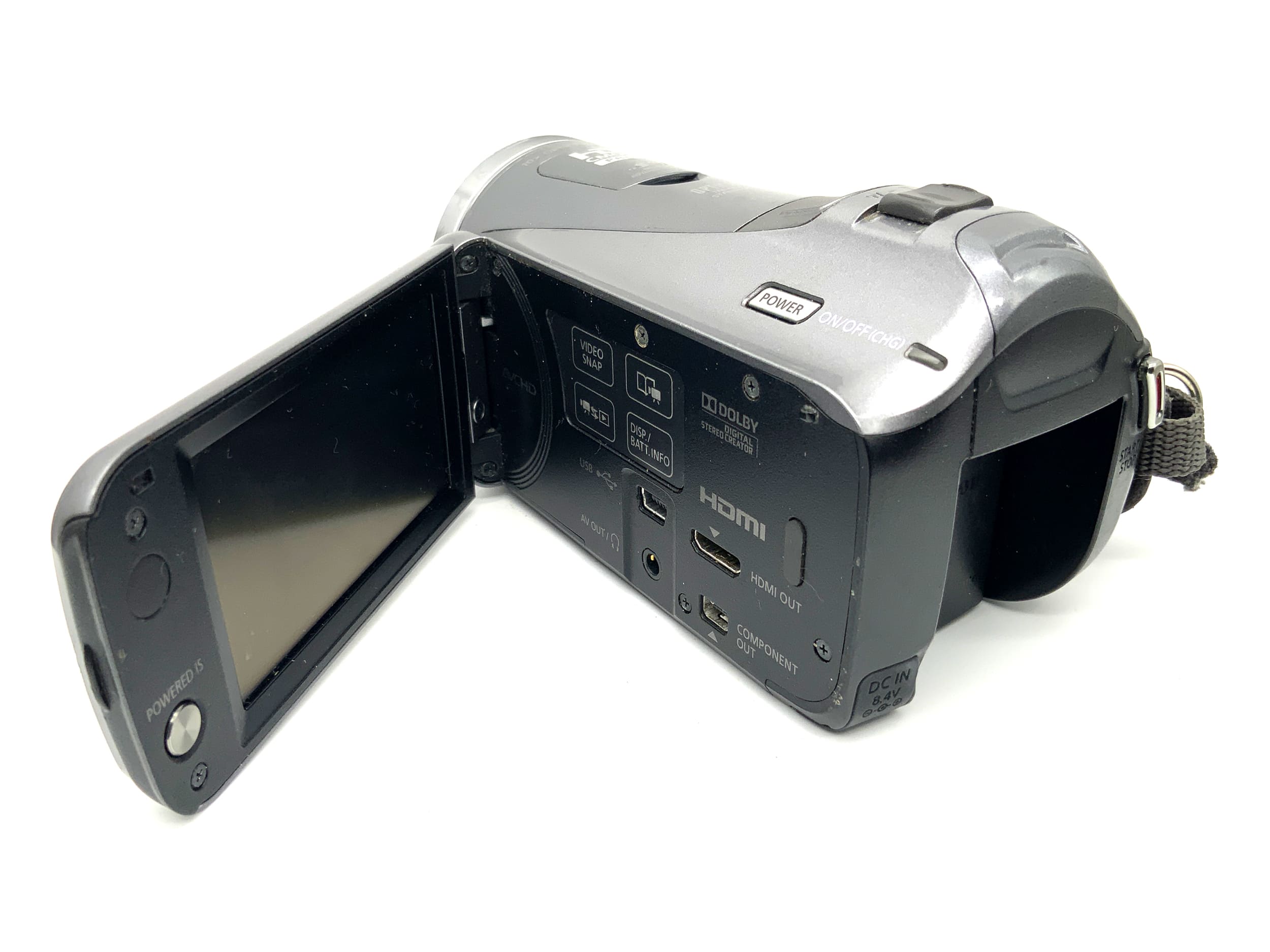 Canon Legria HF M406 Camcorder mit 6.1-61mm 1:1.8 Videokamera mit Akku