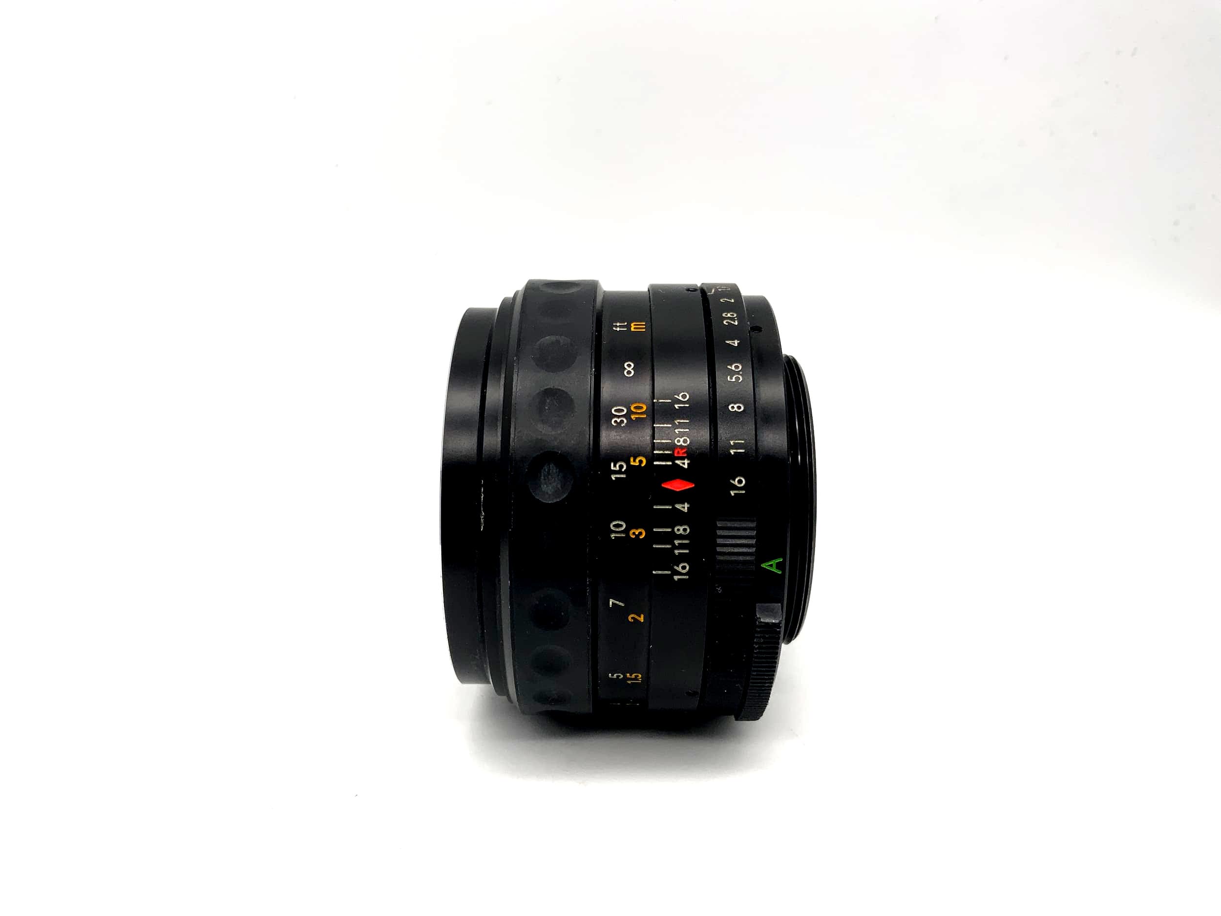 Revuenon 55mm 1:1.7 Objektiv Auto Kamera Lens (M42) Blende!