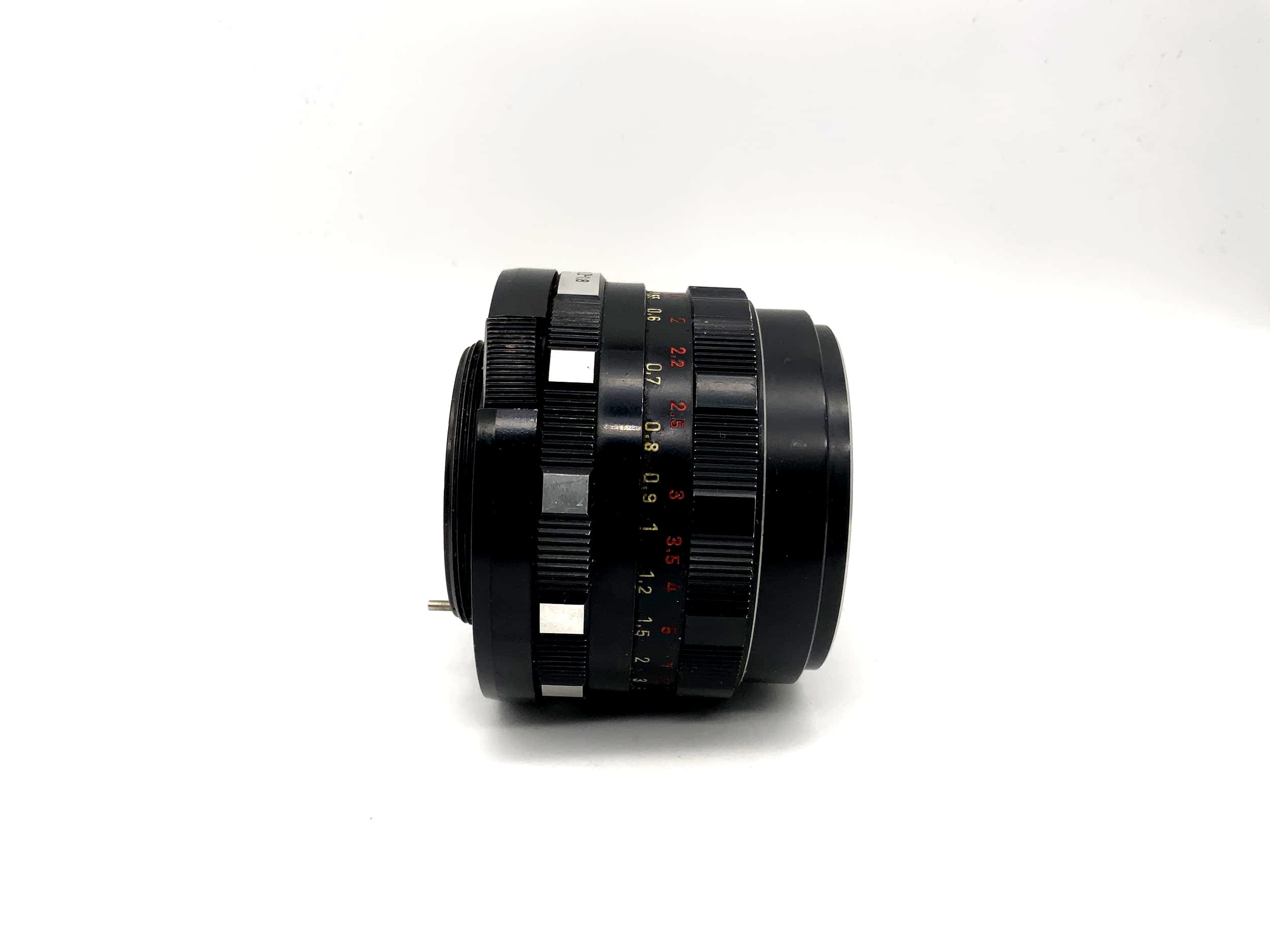 Pentacon 50mm 1:1.8 Objektiv auto Kamera Lens (M42) Blende!