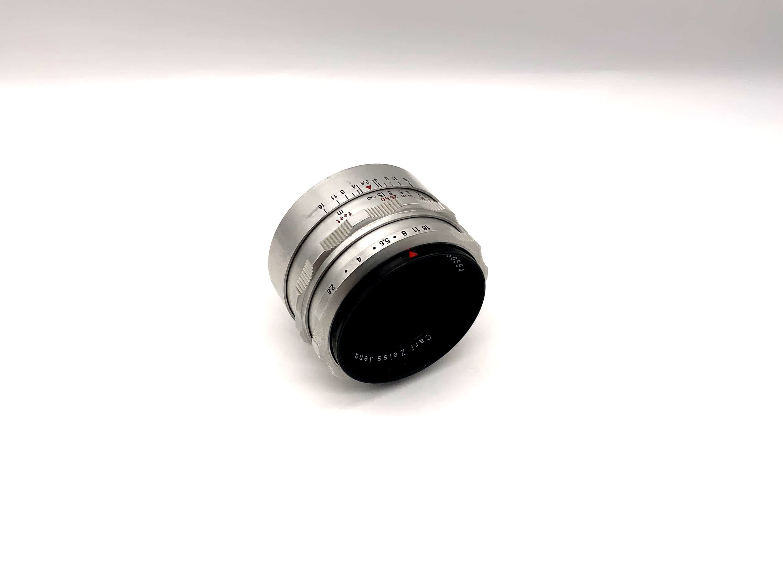 Carl Zeiss 50mm 1:2,8 Objektiv Q1 Tessar 8 Blades Automatic Camera Lens (M42)