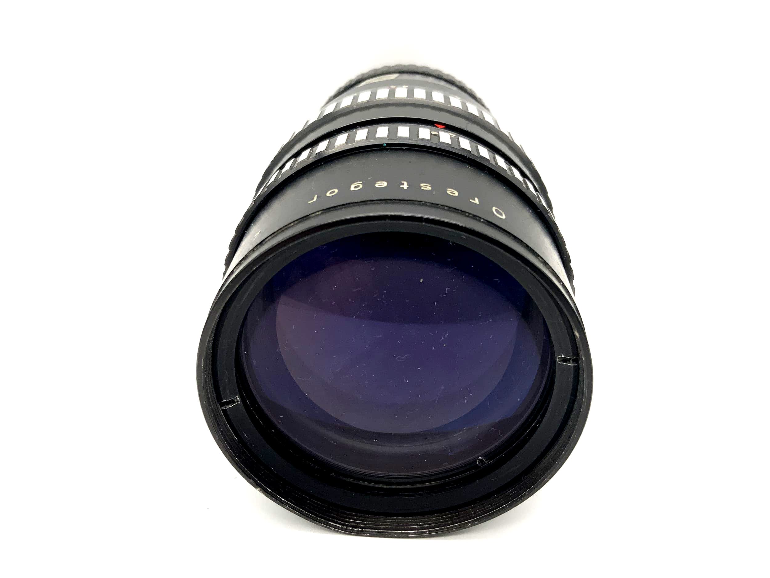 Meyer Optik Görlitz 200mm 1:4 Objektiv Orestegor Kamera Lens (Exa) Blende!