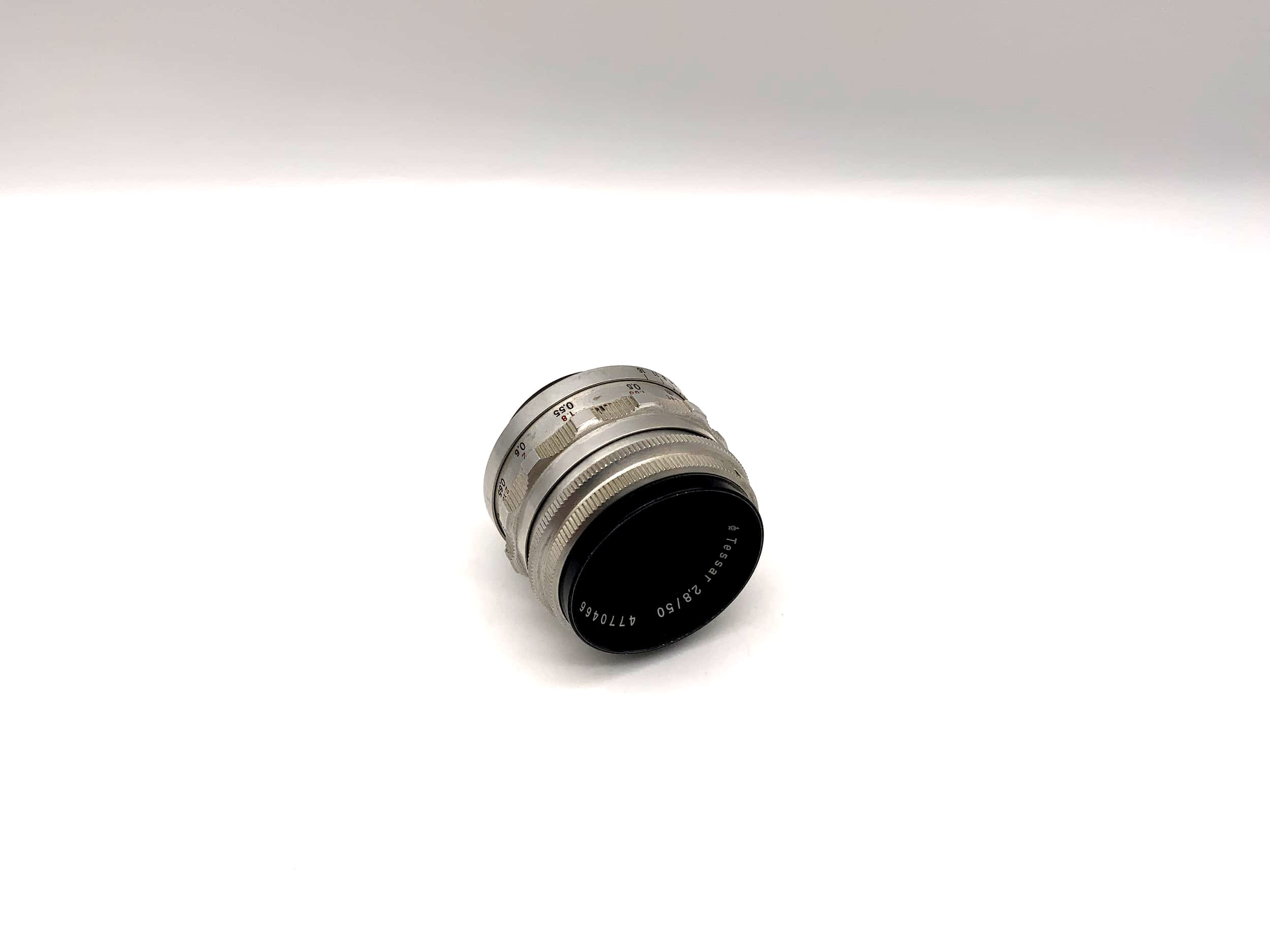 Carl Zeiss 50mm 1:2,8 ObjektivTessar red T 12 Blades Kamera Camera Lens (M42)