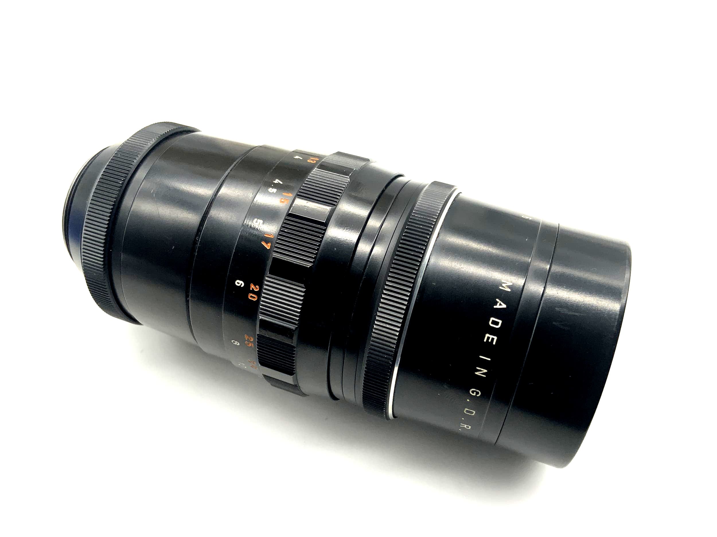 Pentacon 200mm 1:4 Objektiv Kamera Lens (M42) Blende!
