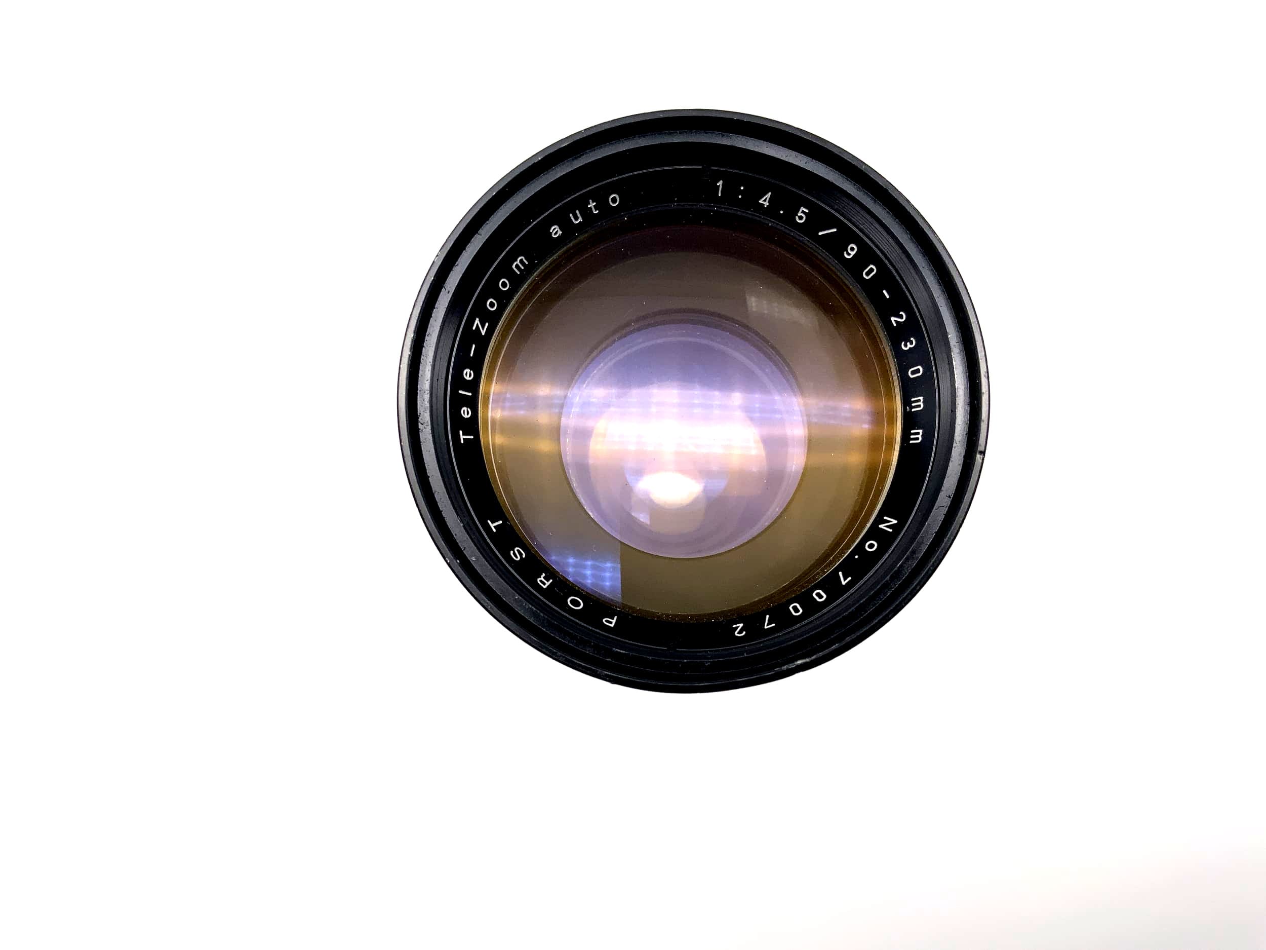 Porst 90-230mm 1:4.5 Objektiv Tele-Zoom Kamera Camera Lens (M42)