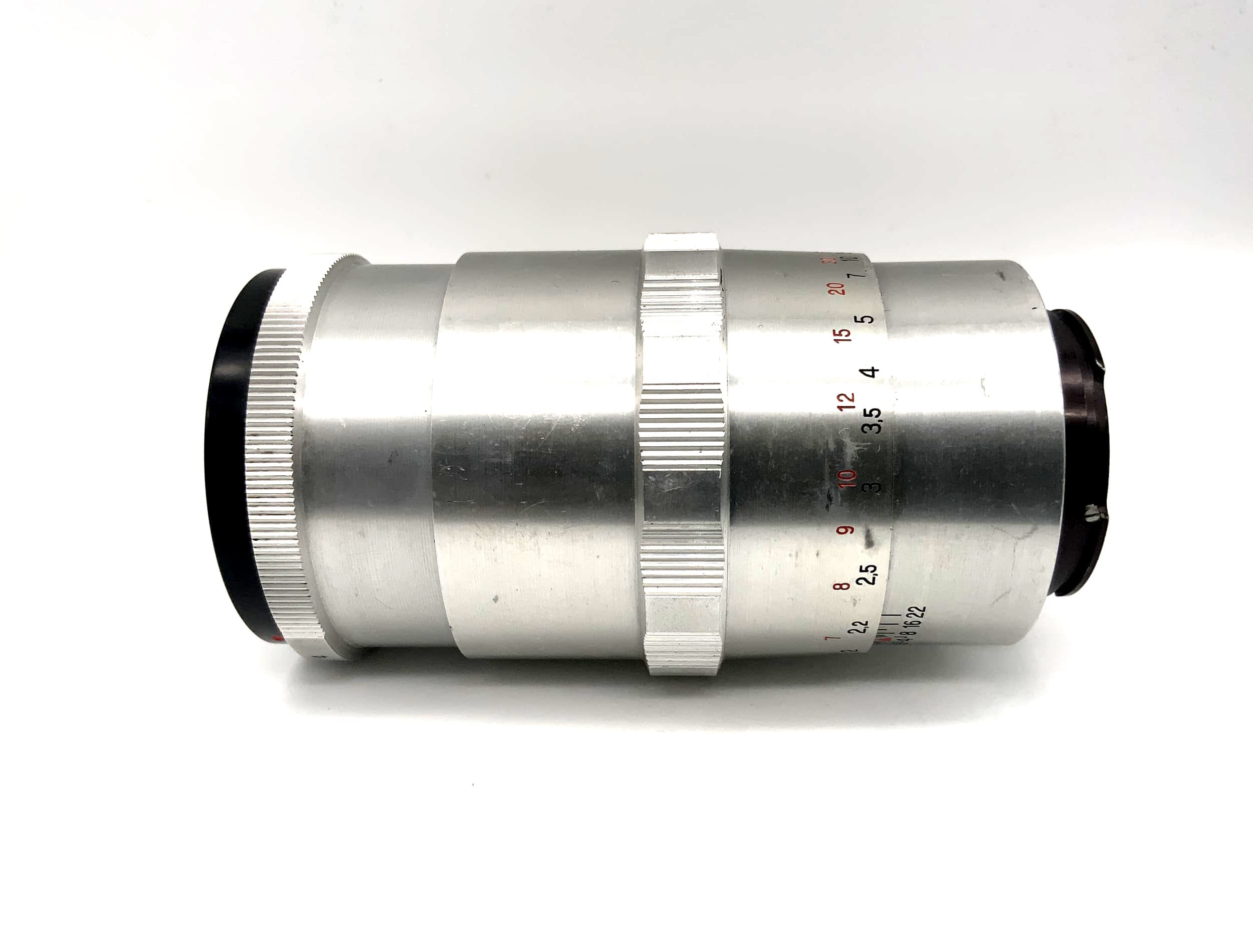 Carl Zeiss 135mm 1:4 Objektiv Sonnar Kamera Lens (Exa) Nebel!