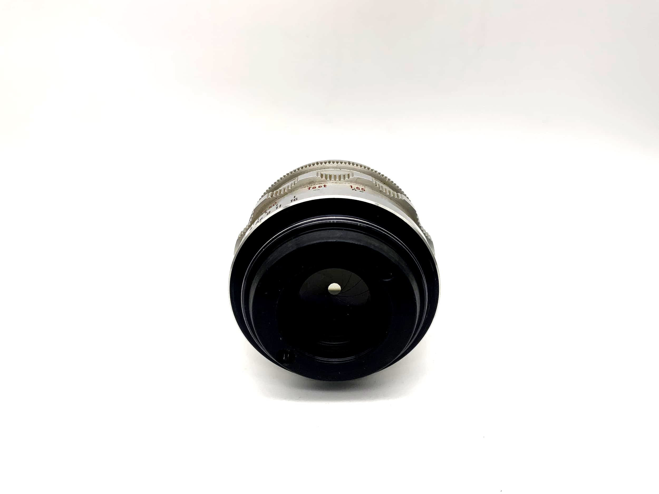 Carl Zeiss 50mm 1:2.8 Objektiv Tessar Q1 compact 12 Blades red T Lens (M42)