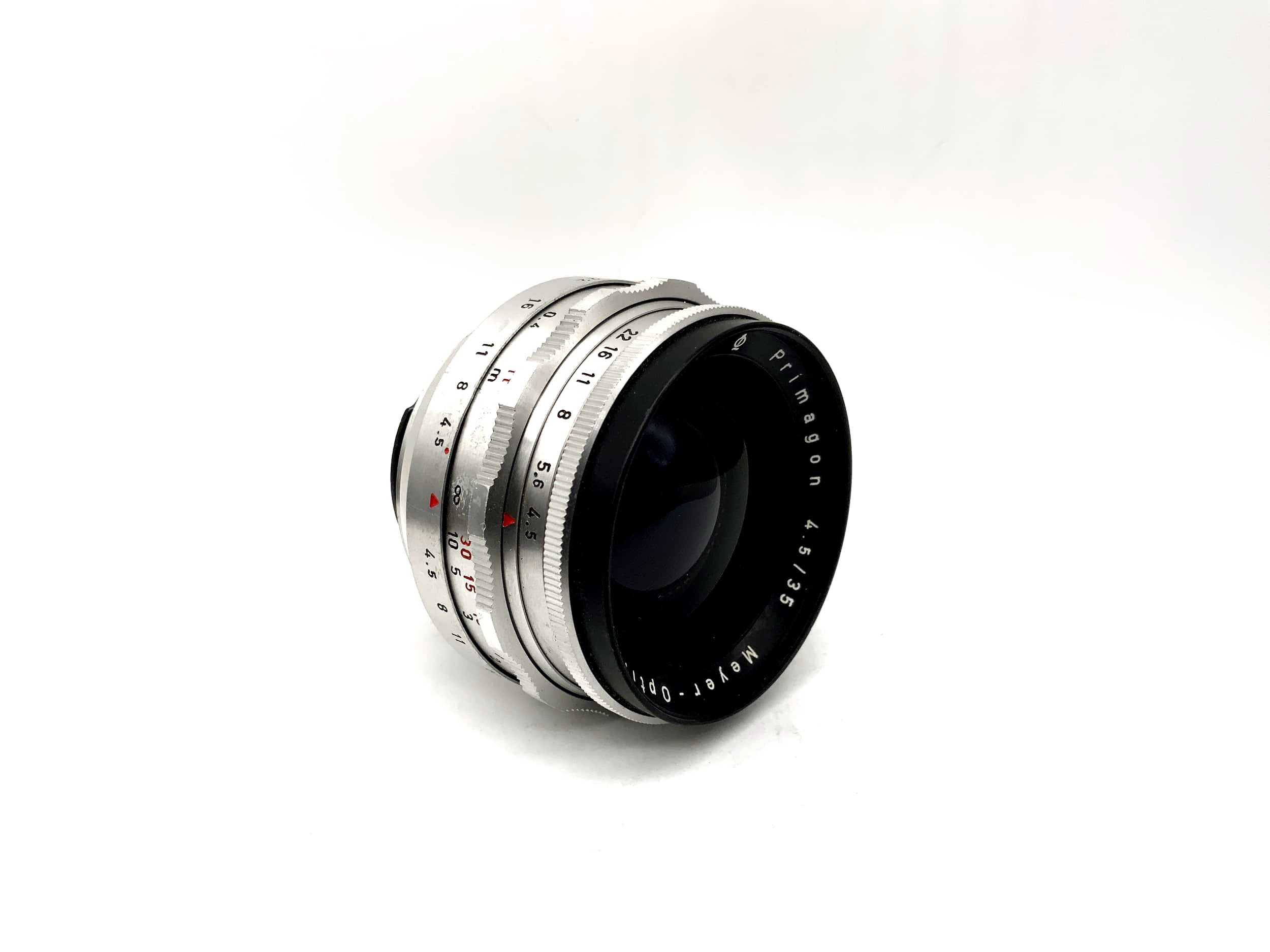 Meyer Optik Görlitz 35mm 1:4.5 Objektiv Primagon Kamera Camera Lens (Exa)