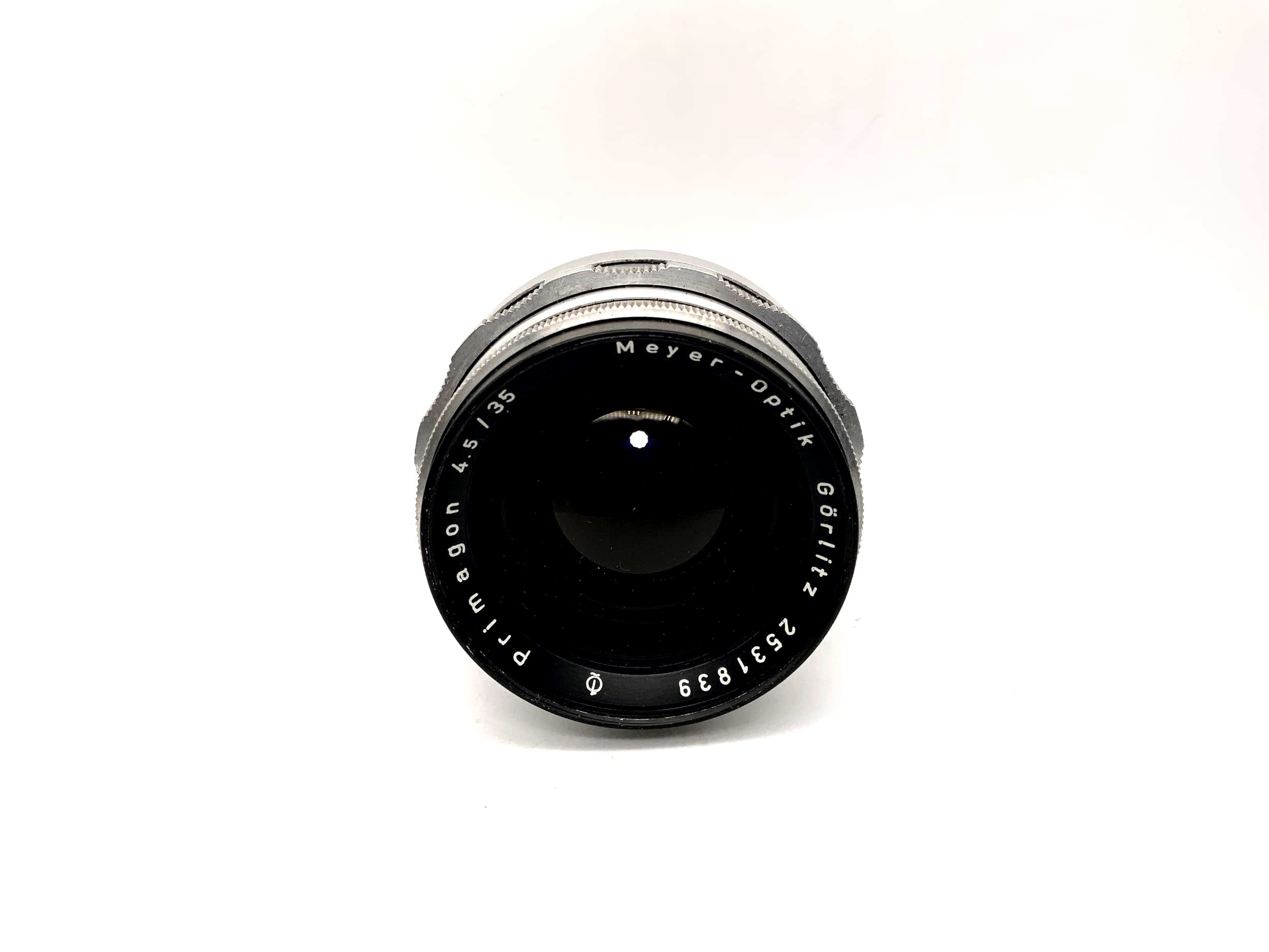 Meyer Optik Görlitz 35mm 1:4.5 Objektiv Primagon Kamera Camera Lens (Praktina)