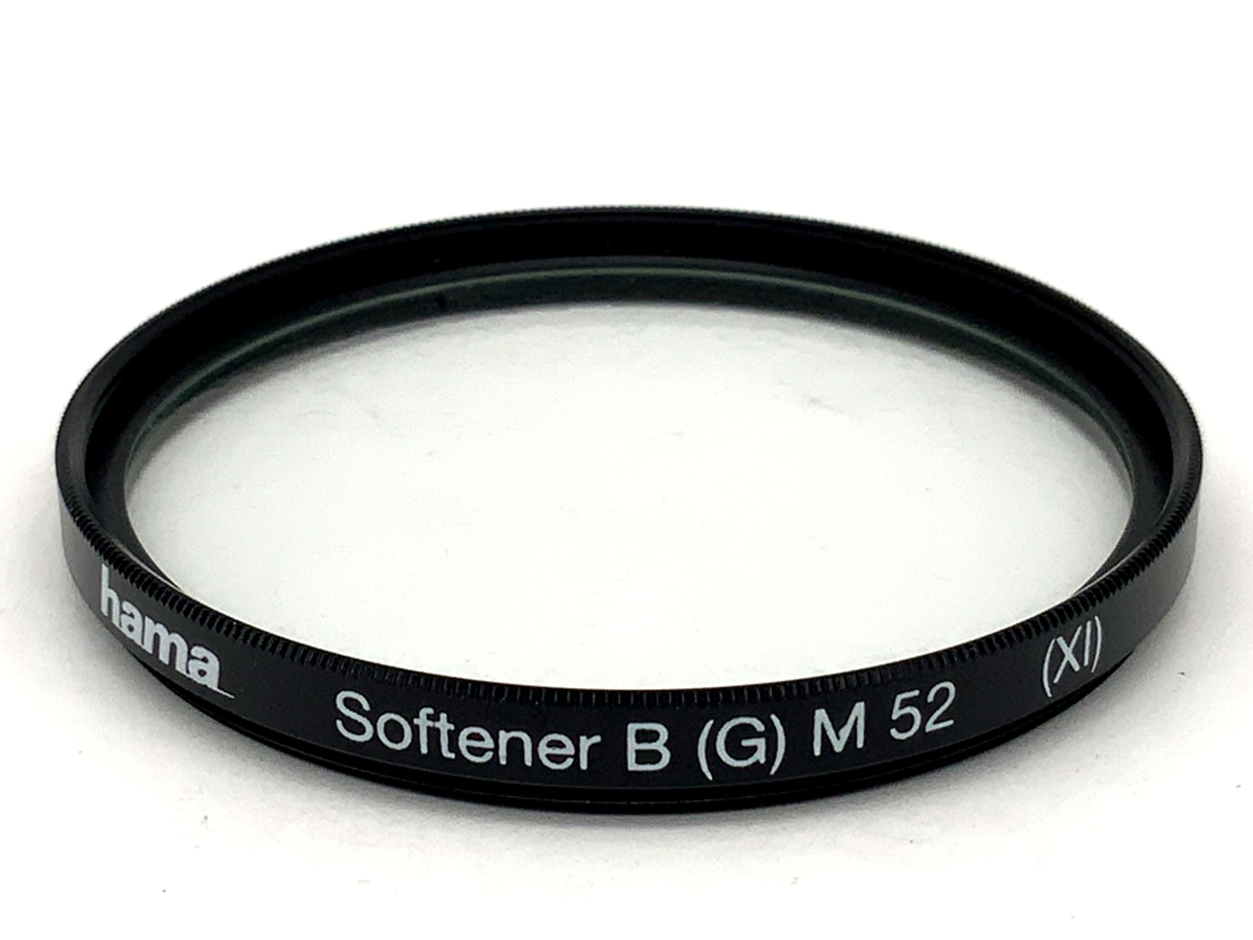Hama Weichzeichner Softener B (G) M52 (XI) Filter 52mm Kreisförmig Filtergewinde