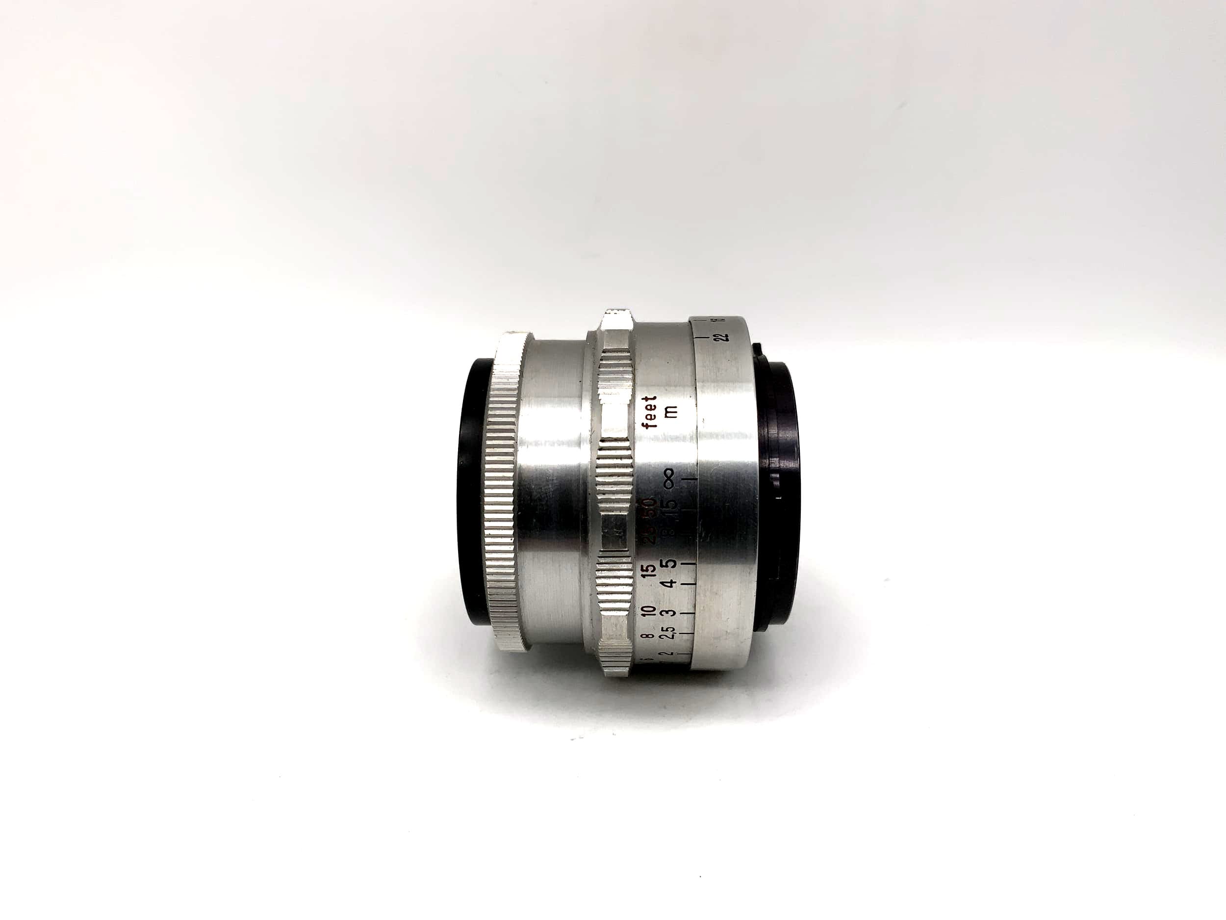 Carl Zeiss 50mm 1:2.8 Objektiv Tessar 8 Blades Kamera Camera Lens (Altix)