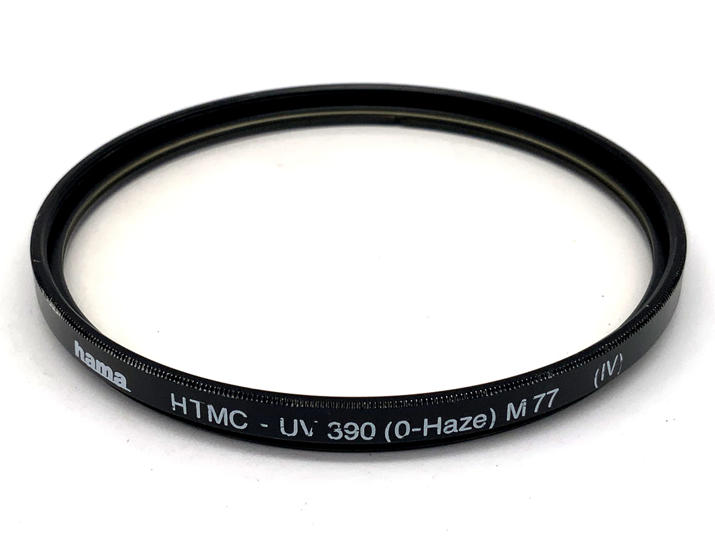 Hama UV HTMC-UV 390 (0-Haze) M77 (IV) Filter 77mm Kreisförmig Filtergewinde